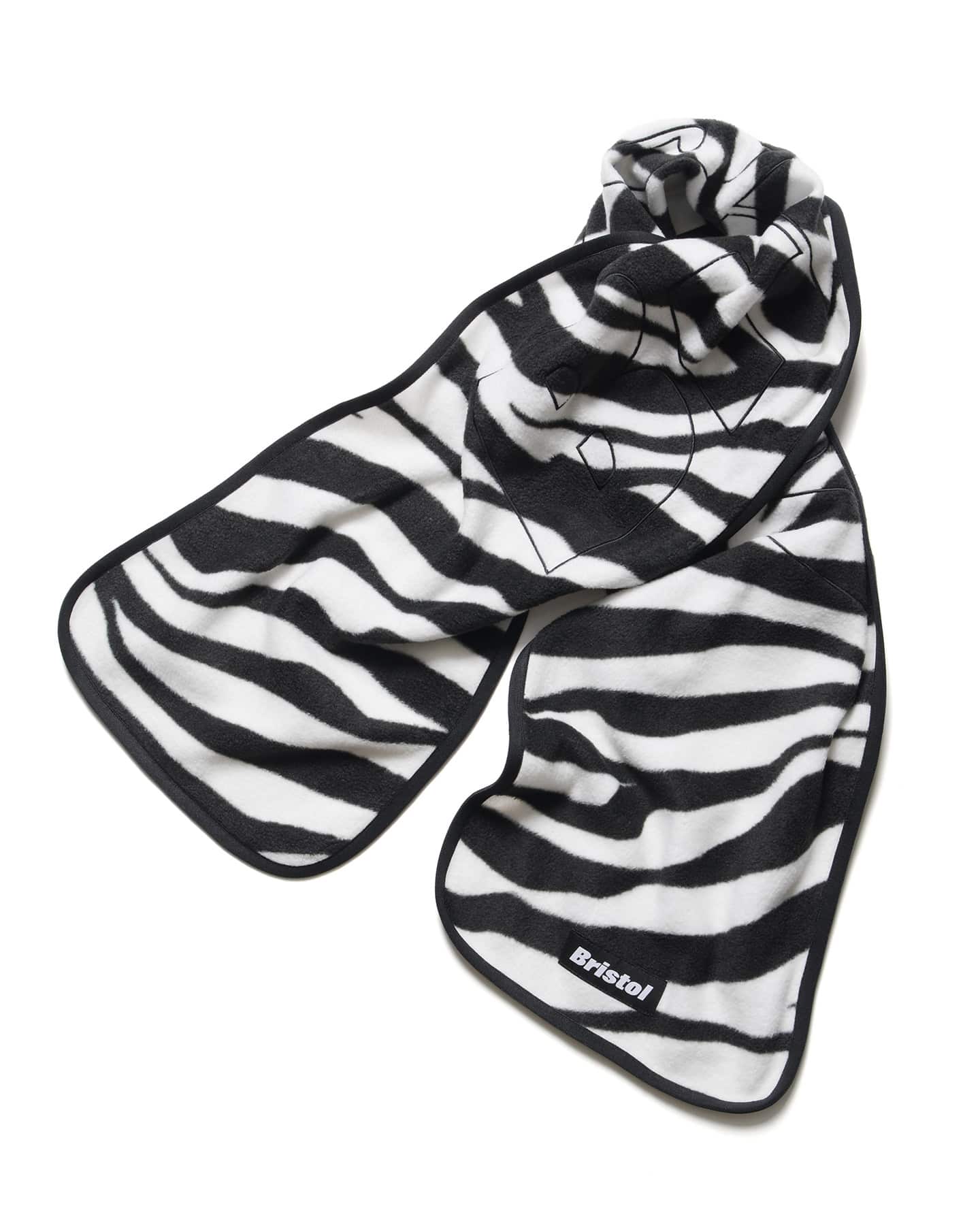 SOPH. | ZEBRA FLEECE MUFFLER(FREE BLACK):