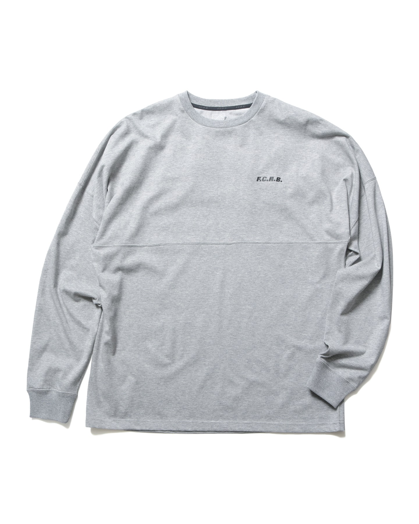 FCRB STAR BIG LOGO L/S TEAM BAGGY TEE - Tシャツ/カットソー(七分/長袖)