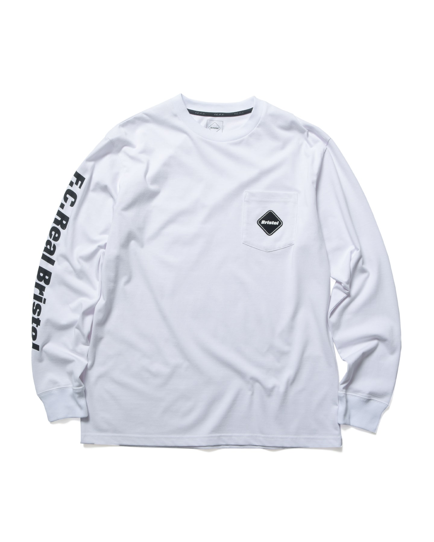 FCRB AUTHENTIC L/S TEAM POCKET TEE-