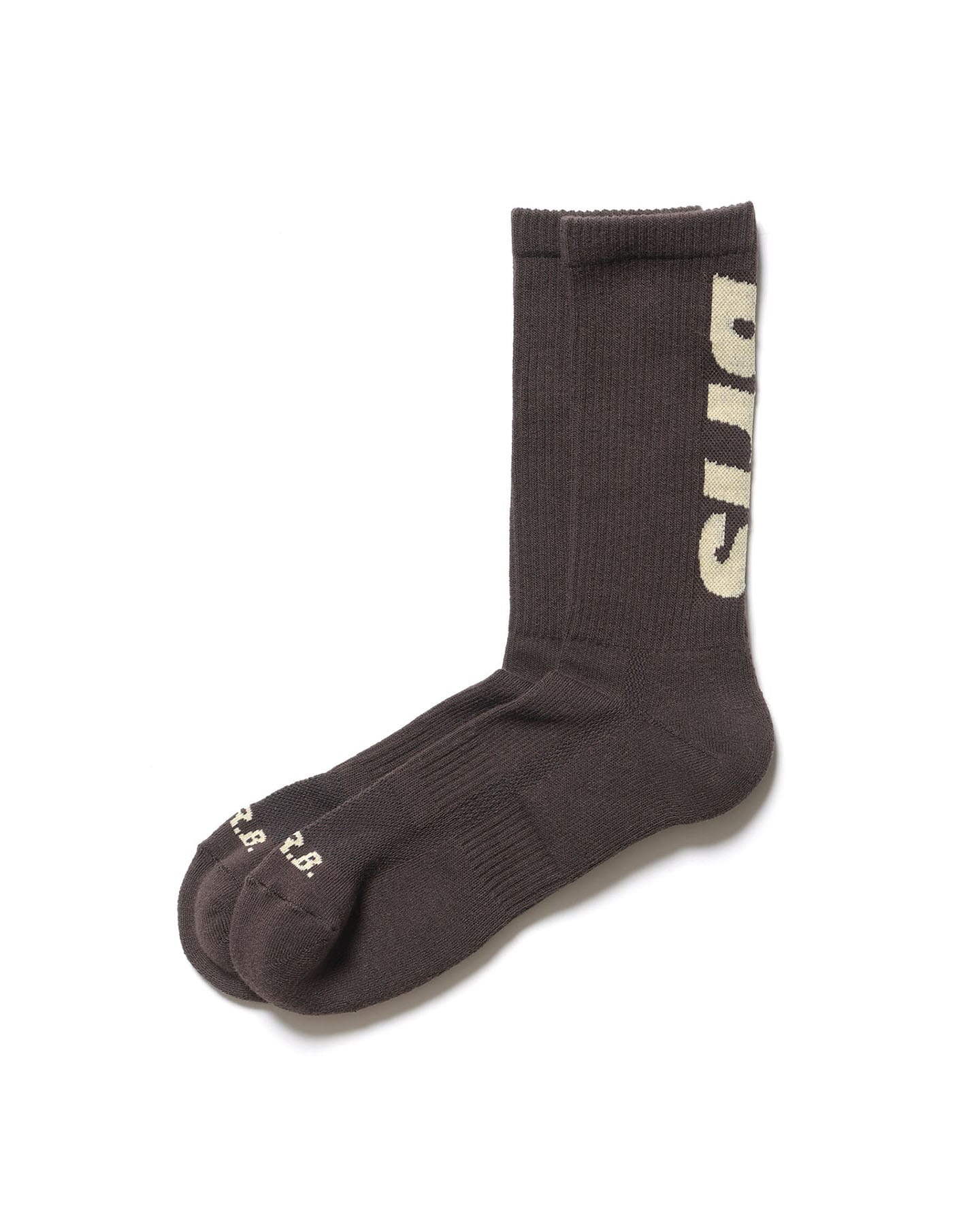 SOPH. | REGULAR SOCKS(M (25-27cm) BROWN):