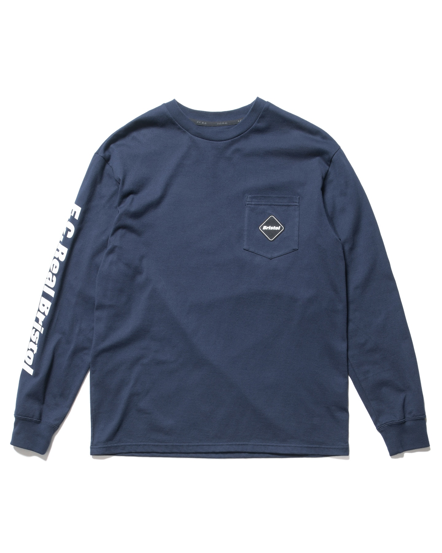 XL FCRB AUTHENTIC LOGO L/S RELAX FIT TEEカラーブラック