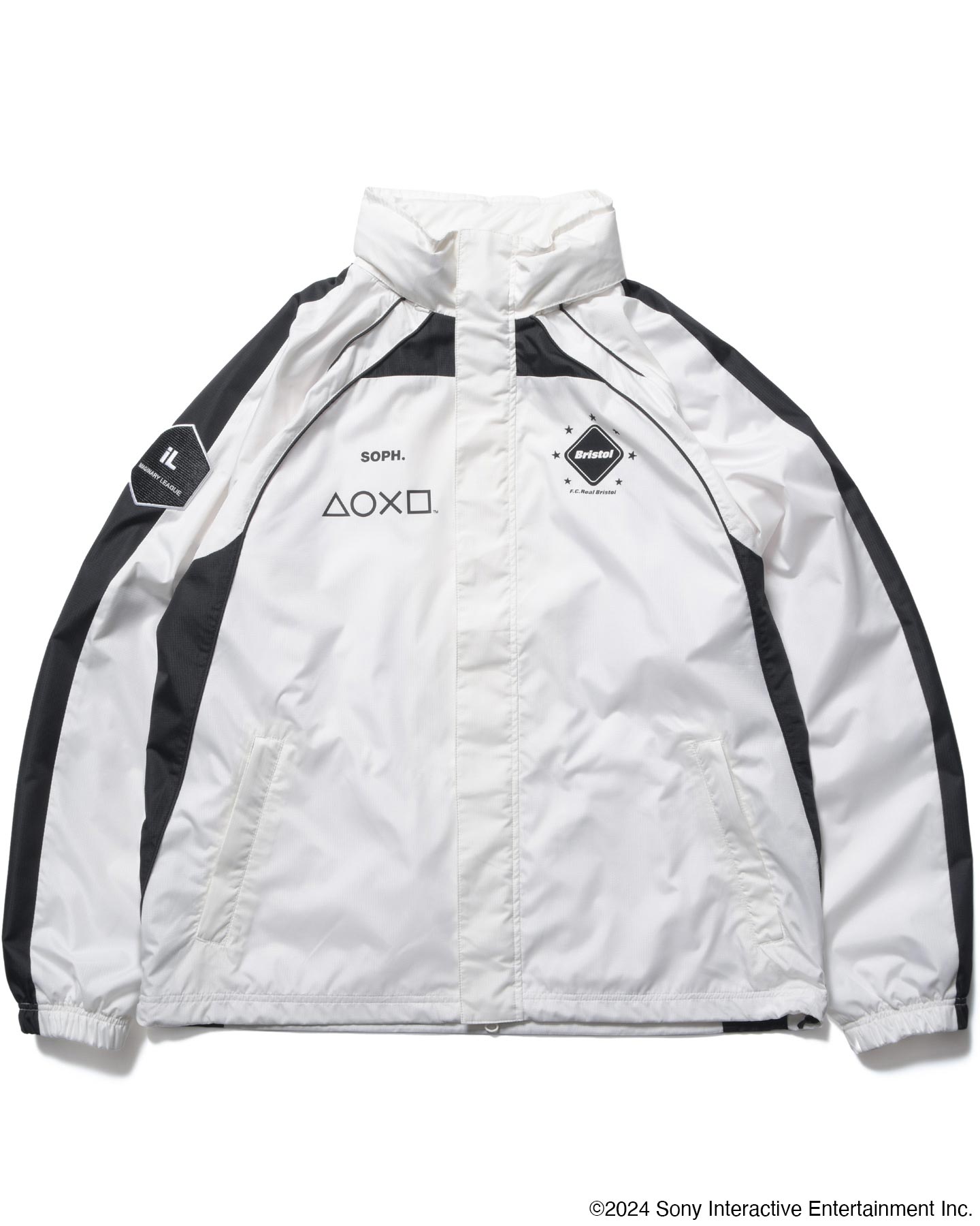 SOPH. | WARM UP JACKET(XL WHITE):