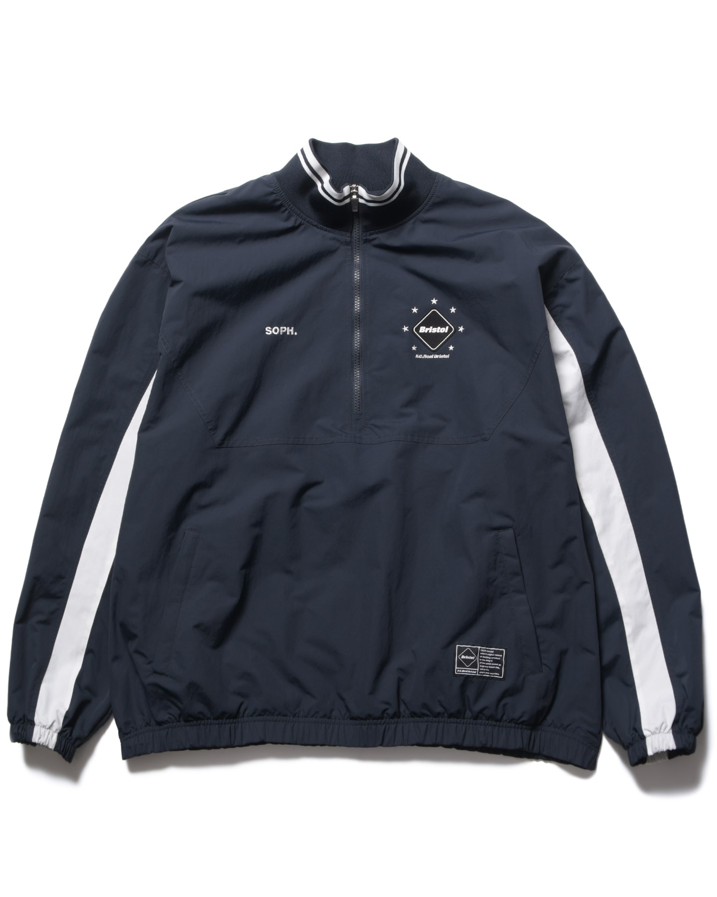 F.C.Real Bristol / Practice Half ZIP Jacket / Navy / M / FCRB / エフシーレアルブリストル