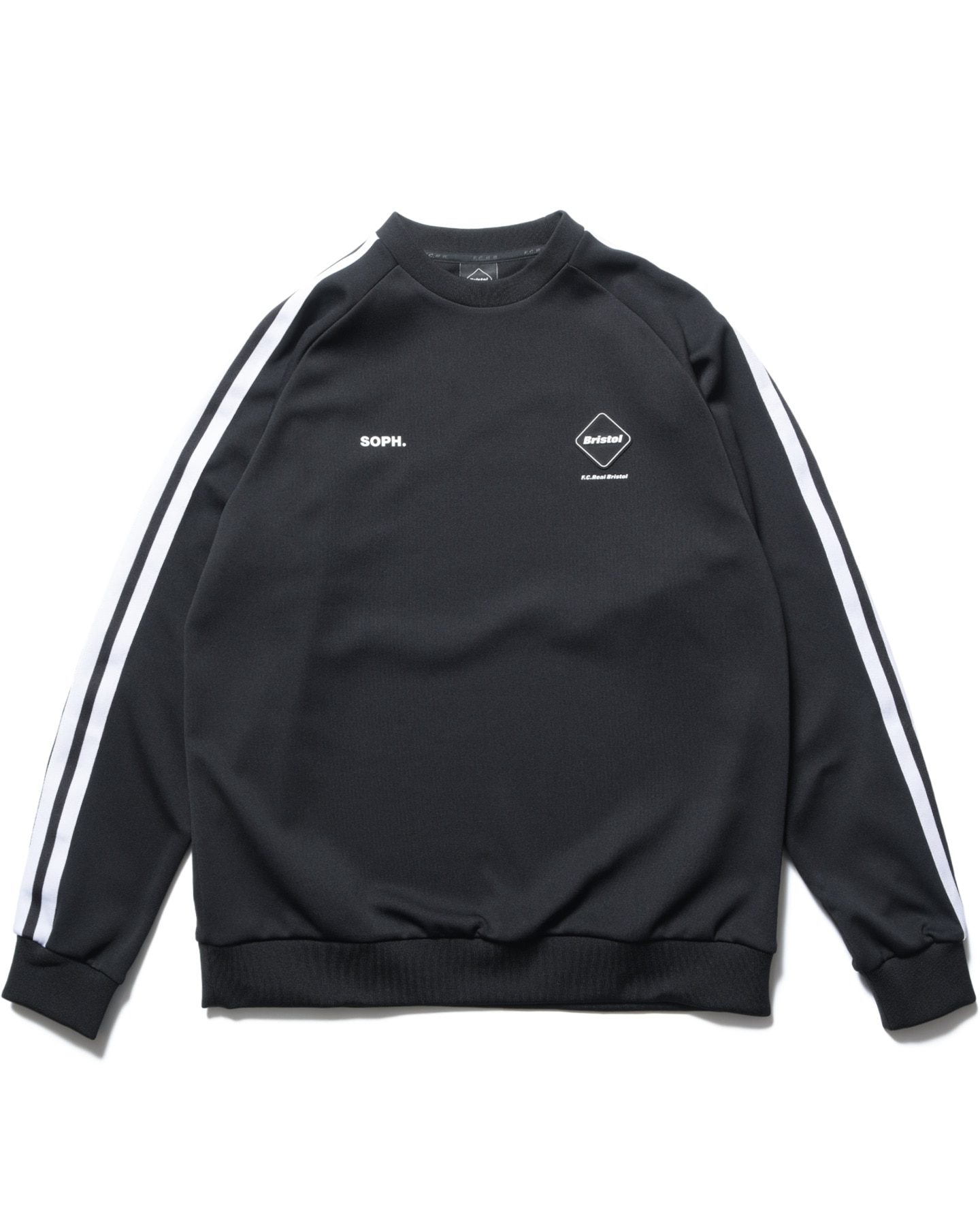 SOPH. | TRAINING TRACK CREWNECK TOP(M BLACK):