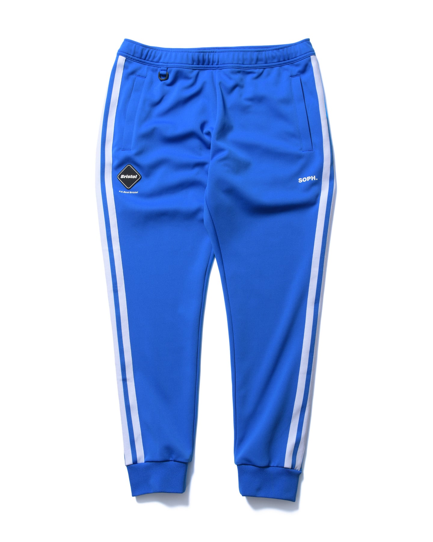 SOPH. | TRAINING TRACK RIBBED PANTS(M BLUE):