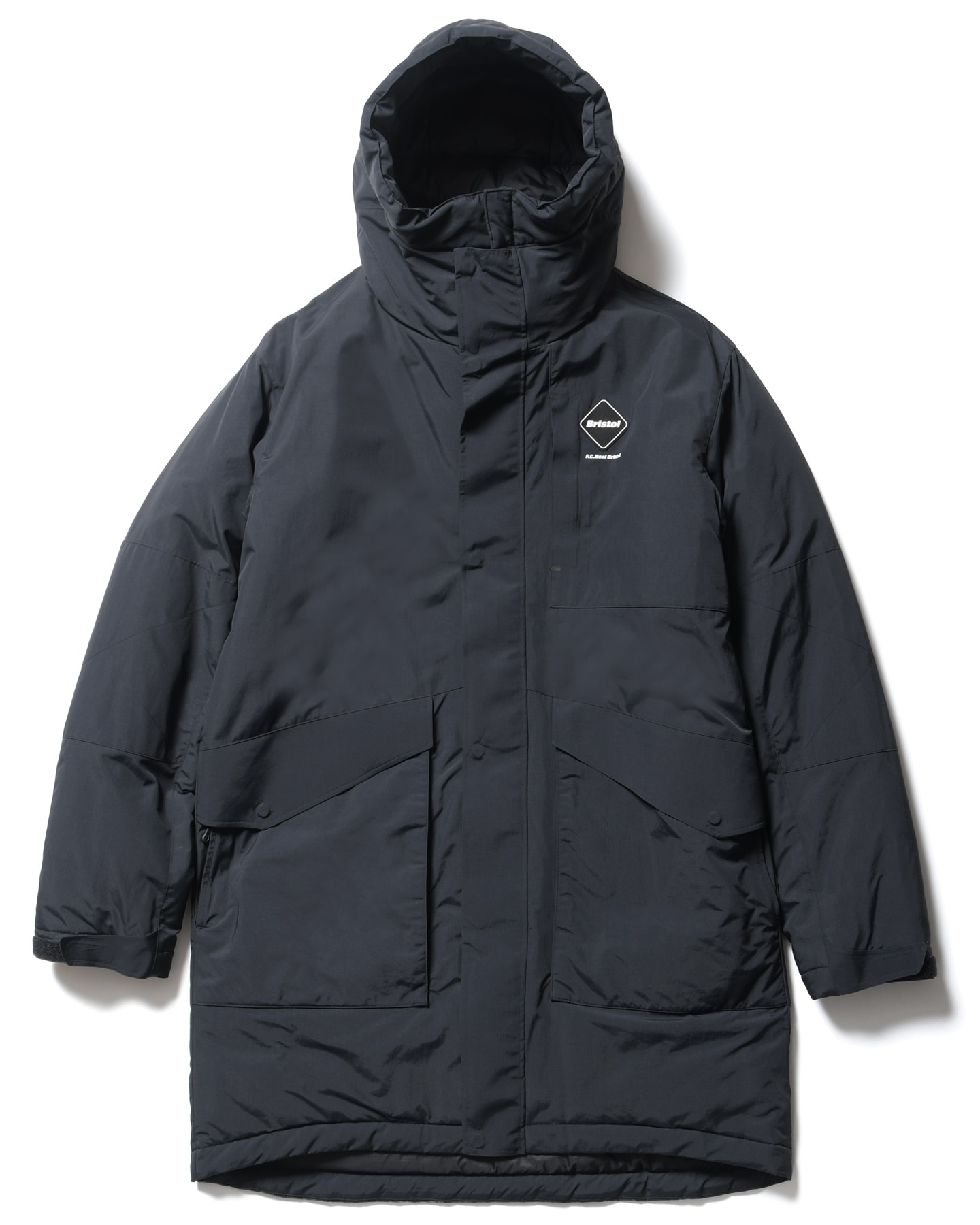 SOPH. | PADDED BENCH COAT(M BLACK):