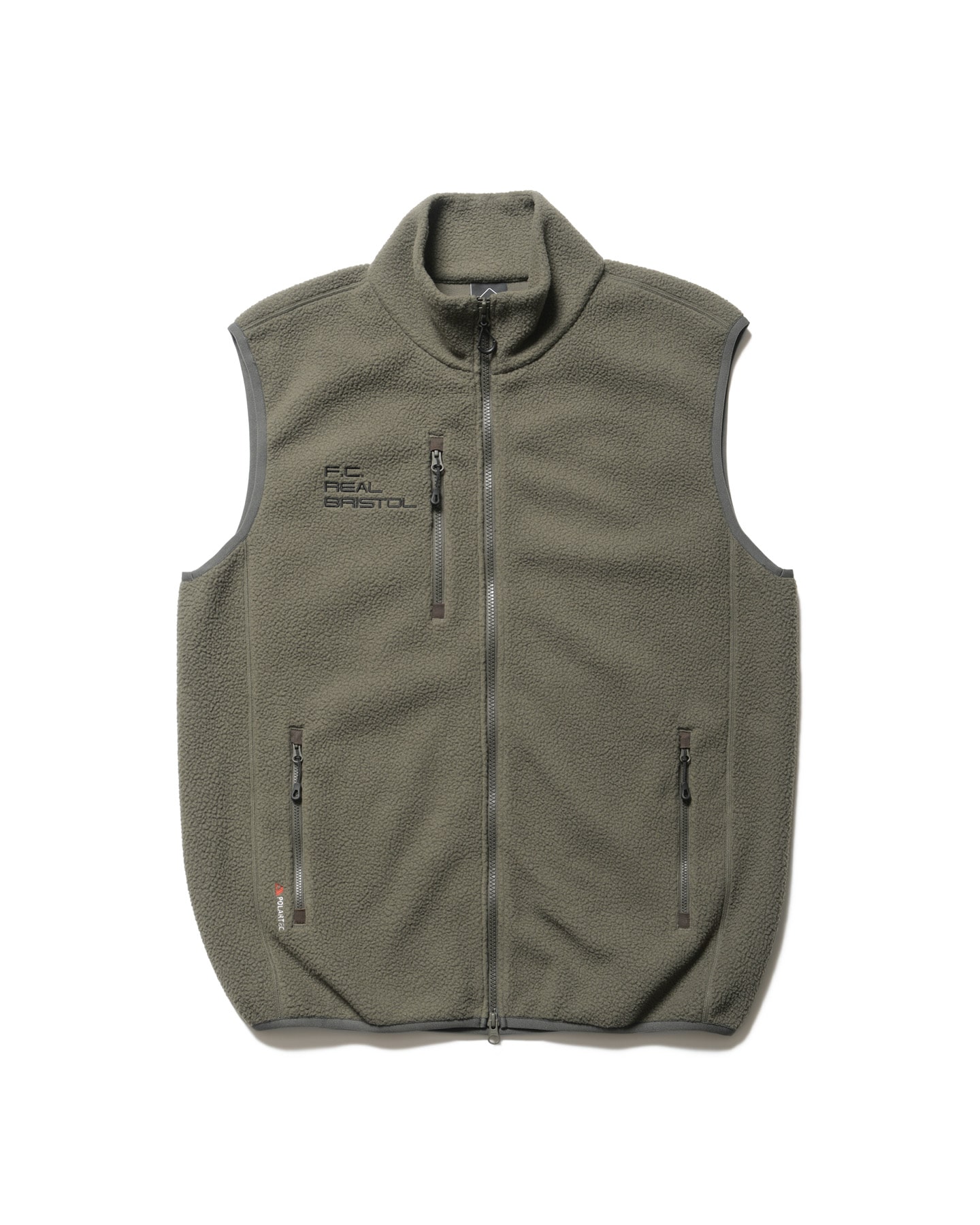 SOPH. | POLARTEC SHEARLING JERSEY LINER VEST(XL KHAKI):