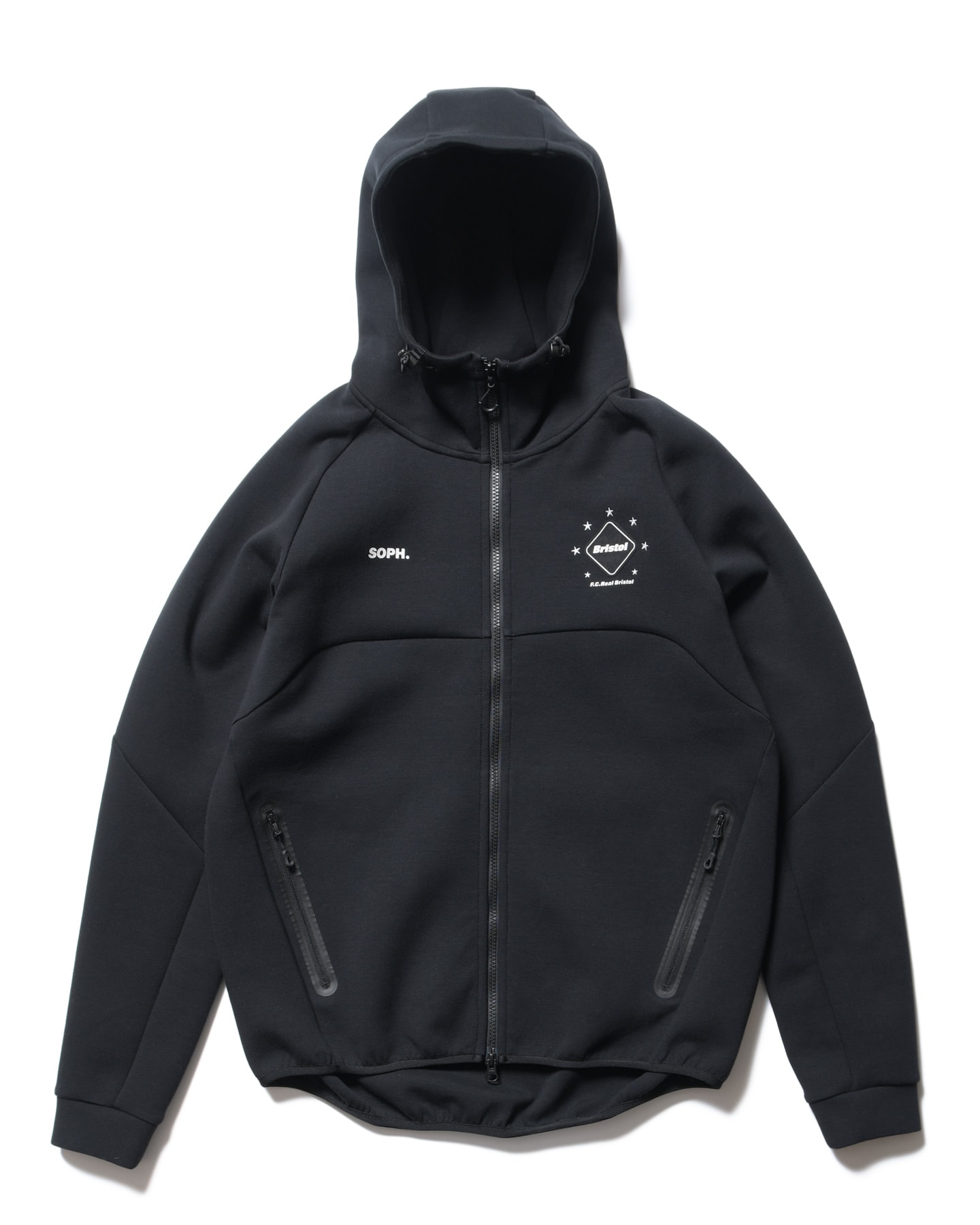 SOPH. | TECH SWEAT VENTILATION HOODIE(M BLACK):