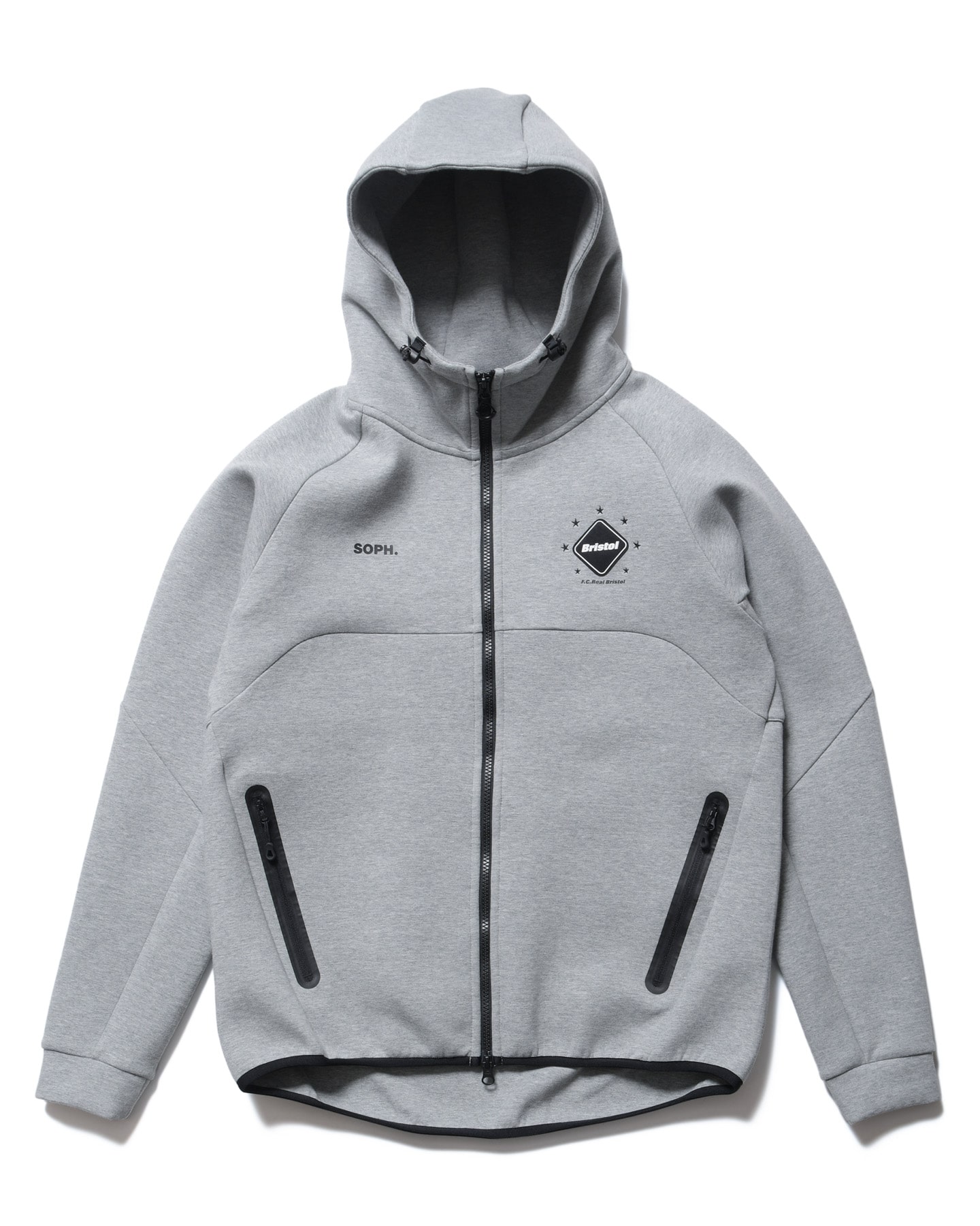 SOPH. | TECH SWEAT VENTILATION HOODIE(M GRAY):