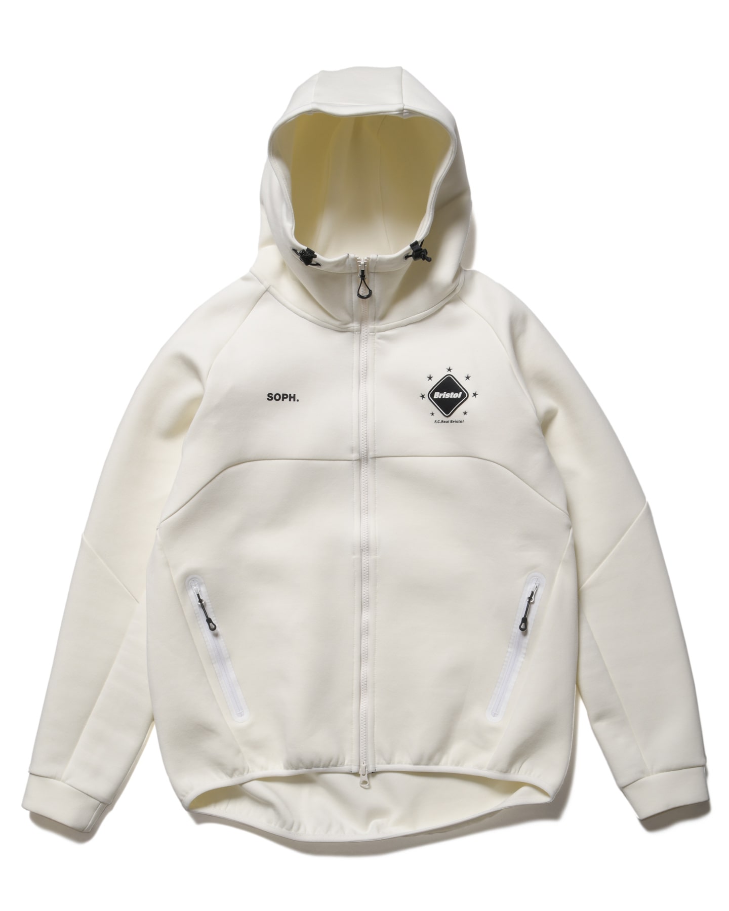 SOPH. | TECH SWEAT VENTILATION HOODIE(M WHITE):