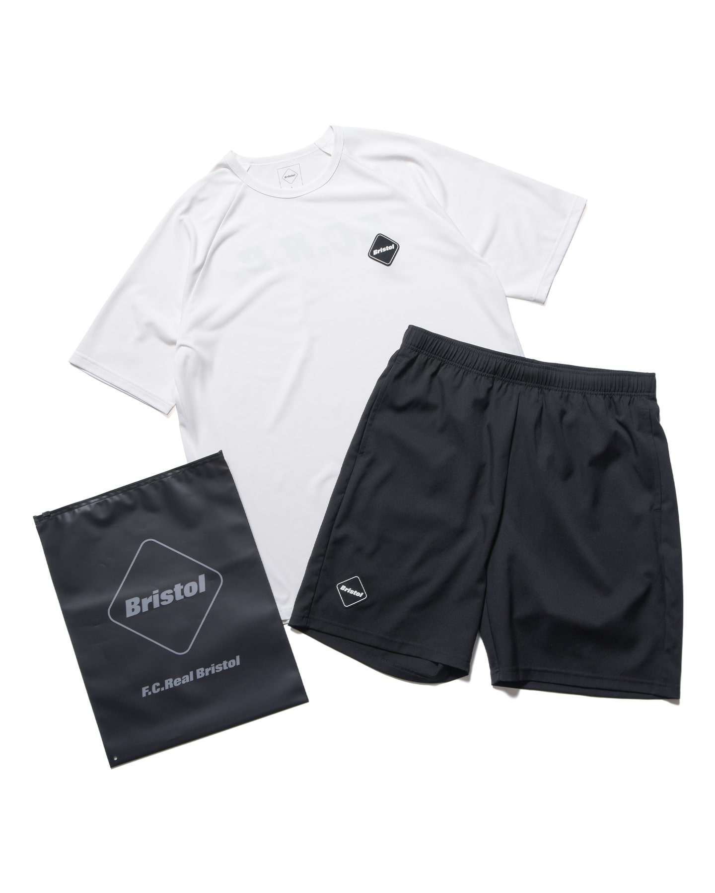 SOPH. | TRAINING S/S TOP & SHORTS(M WHITE):