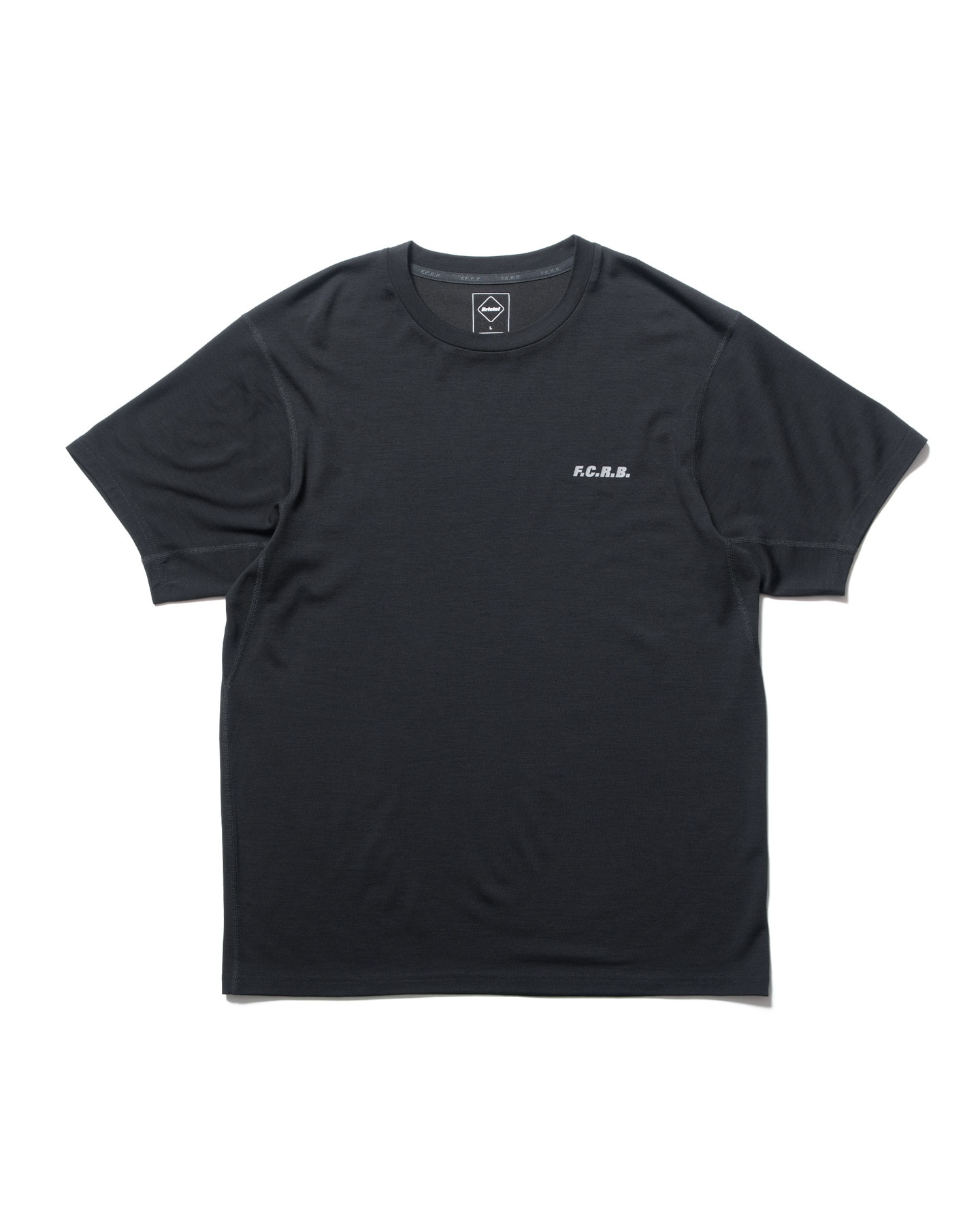 SOPH. | WOOL BLEND AUTHENTIC S/S TEE(M BLACK):