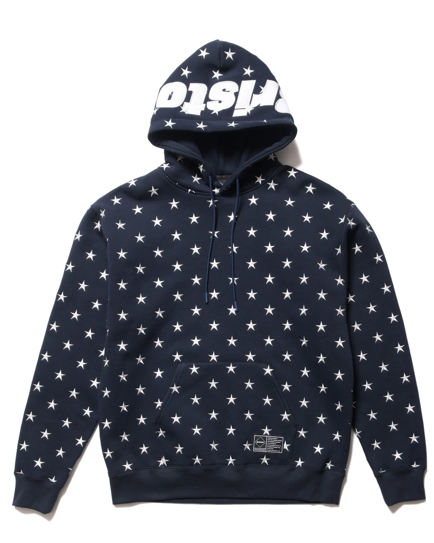 SOPH. | ALL OVER STAR SWEAT HOODIE(XL NAVY):