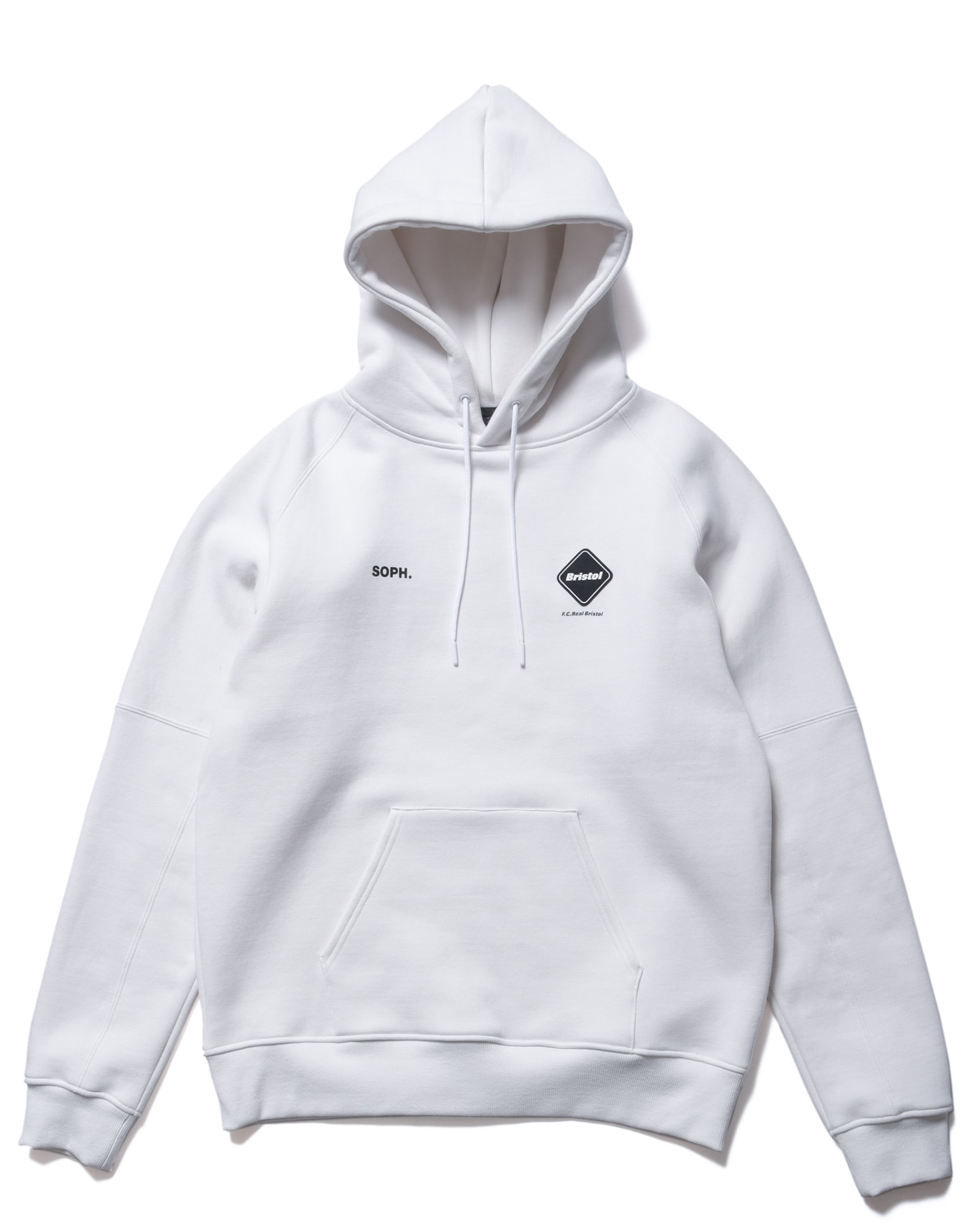 SOPH. | BIG LOGO TEAM SWEAT HOODIE(M WHITE):