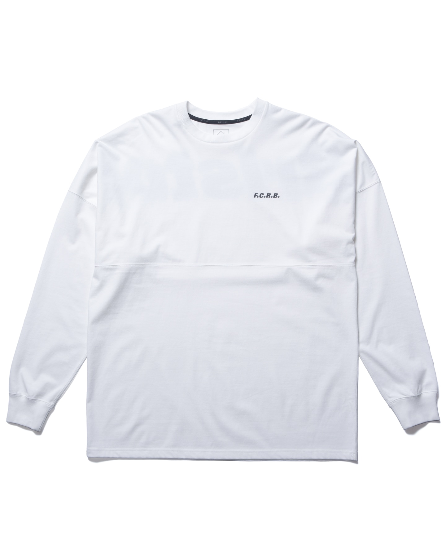 SOPH. | BLURRED BIG LOGO L/S TEAM BAGGY TEE(S WHITE):