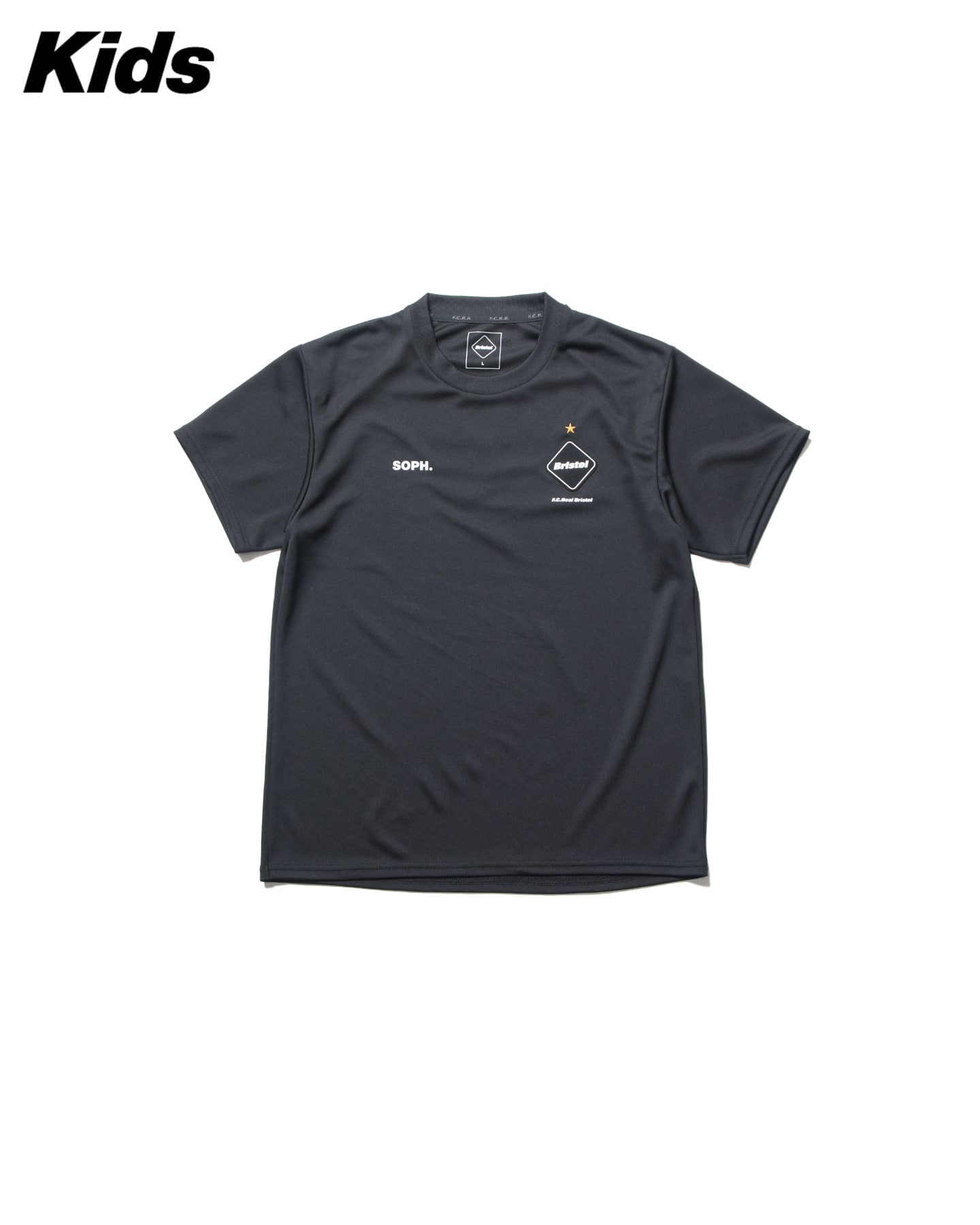FCRB SOPH 【新品未使用・タグ付き】ゲームシャツ  ブラック サイズM着丈70センチ