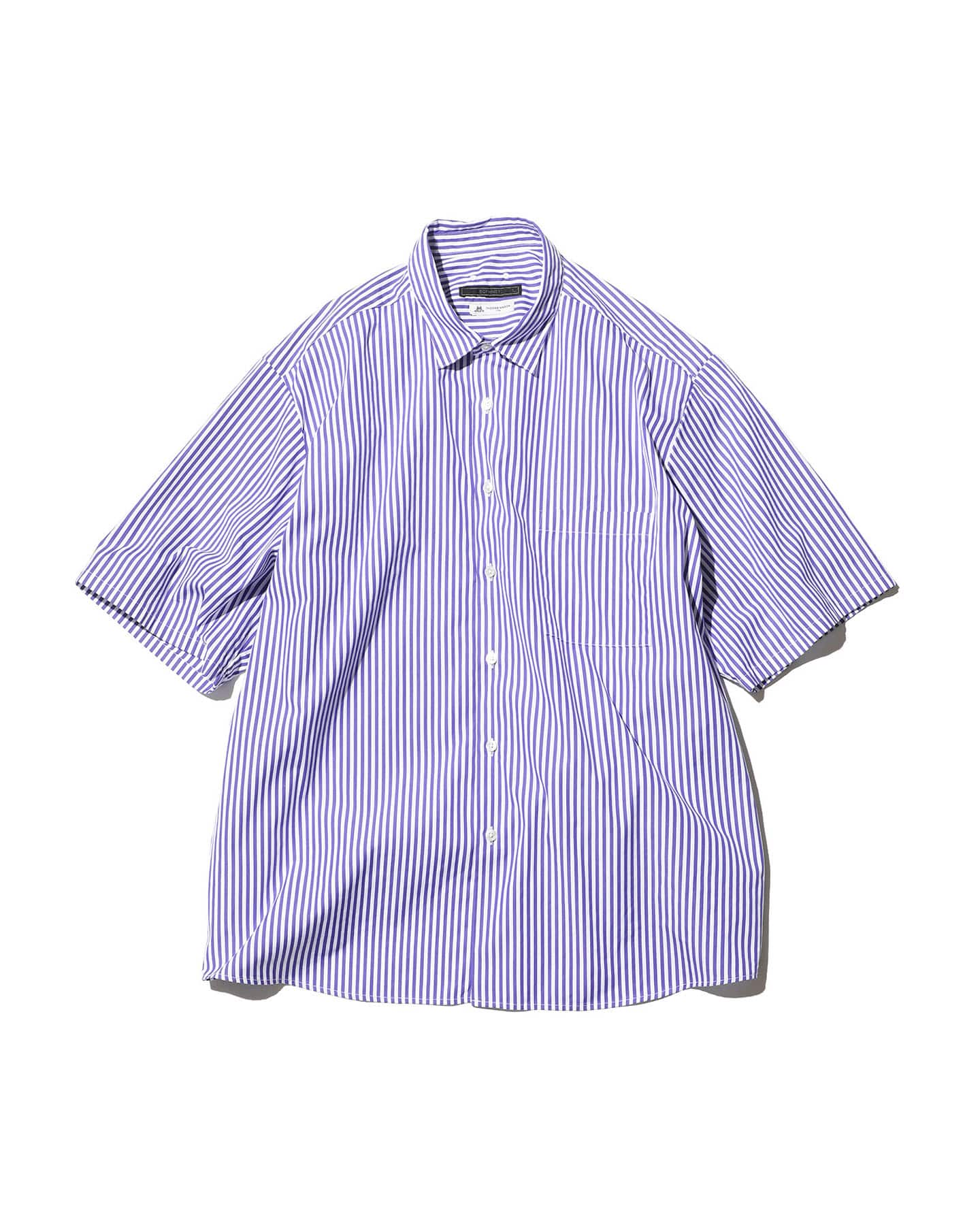 SOPH. | THOMAS MASON S/S BAGGY SHIRT(L PURPLE):