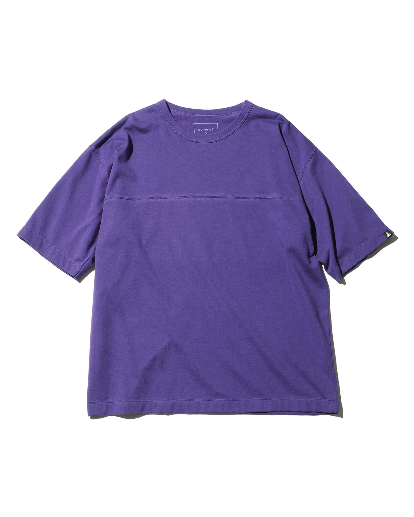 SOPH. | S/S WIDE FOOTBALL TEE(M PURPLE):