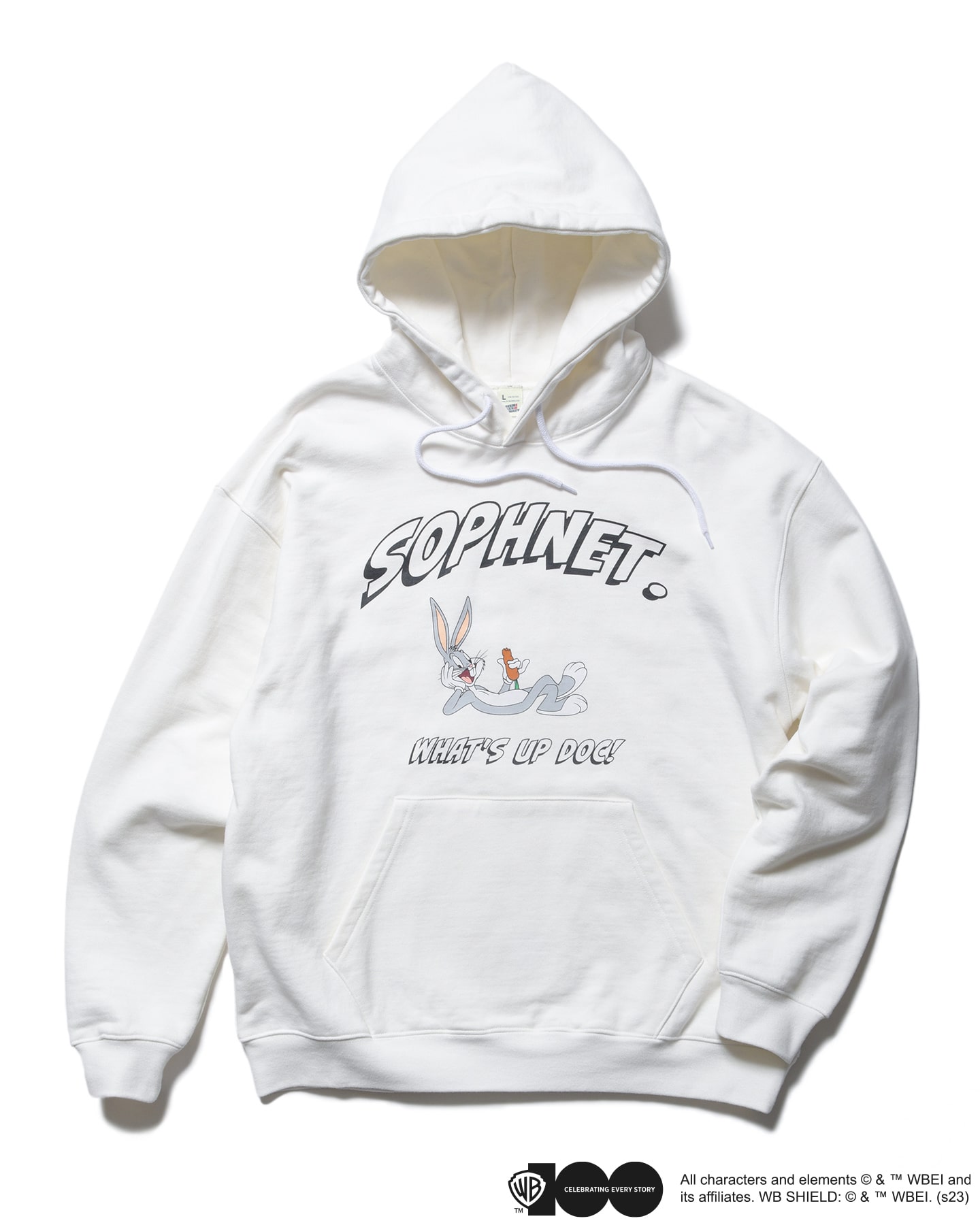 SOPH. | LOONEY TUNES PULLOVER SWEAT HOODIE(M WHITE):