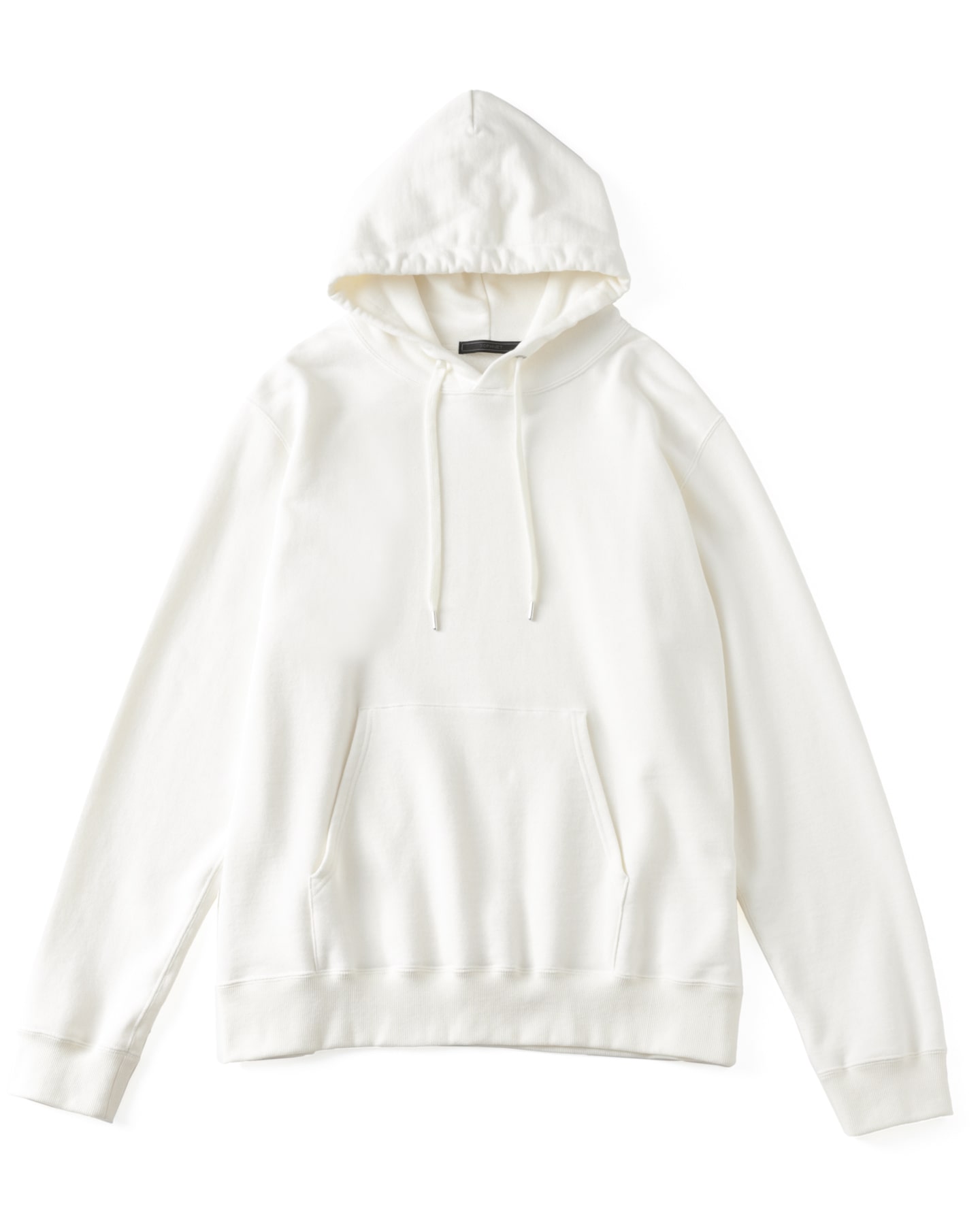 SOPH. | COTTON CASHMERE PULLOVER HOODIE(M WHITE):