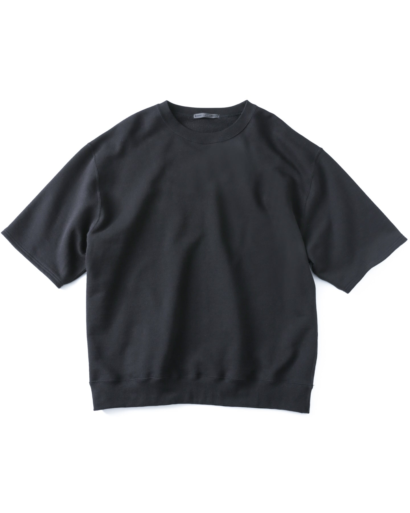 SOPH. | COTTON CASHMERE S/S BAGGY SWEAT(M BLACK):