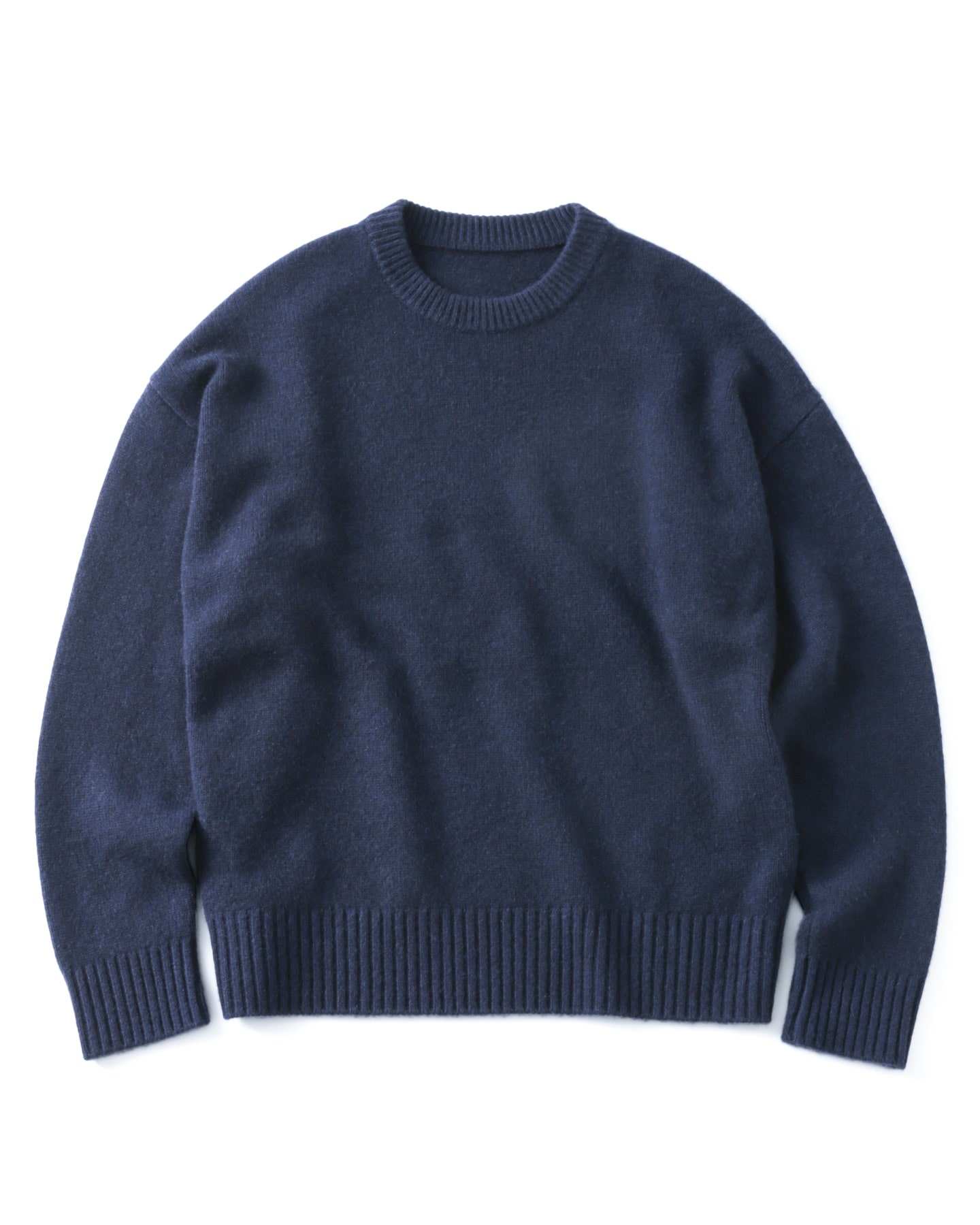 新品M紺・SOPHNET LOOSE V NECK KNIT cashmere - トップス