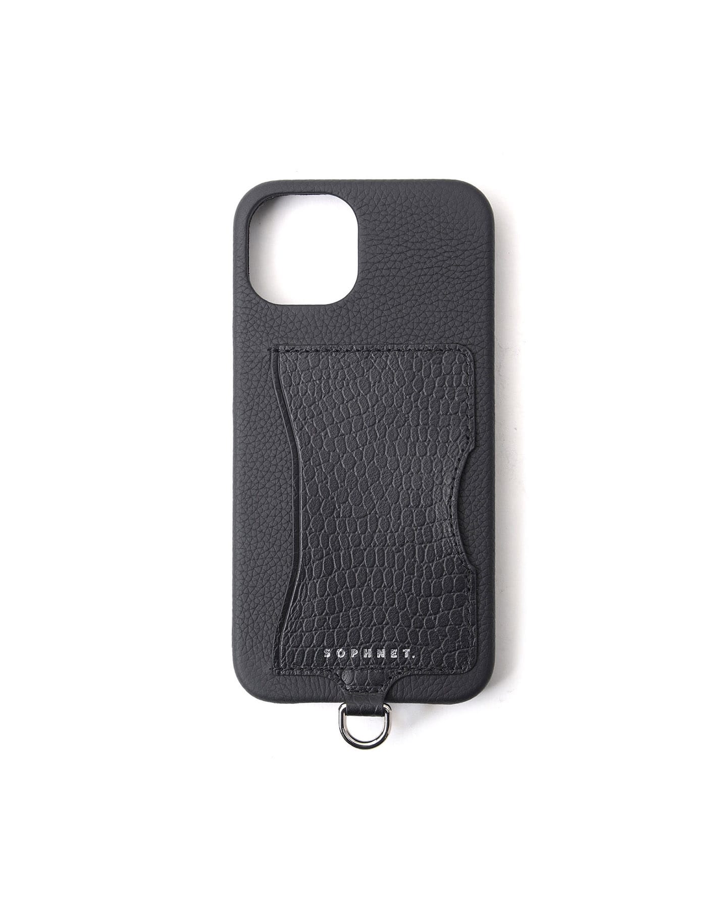 SOPH. | DEMIURVO LEATHER PHONE CASE for iPhone(FREE A (iPhone 14)):