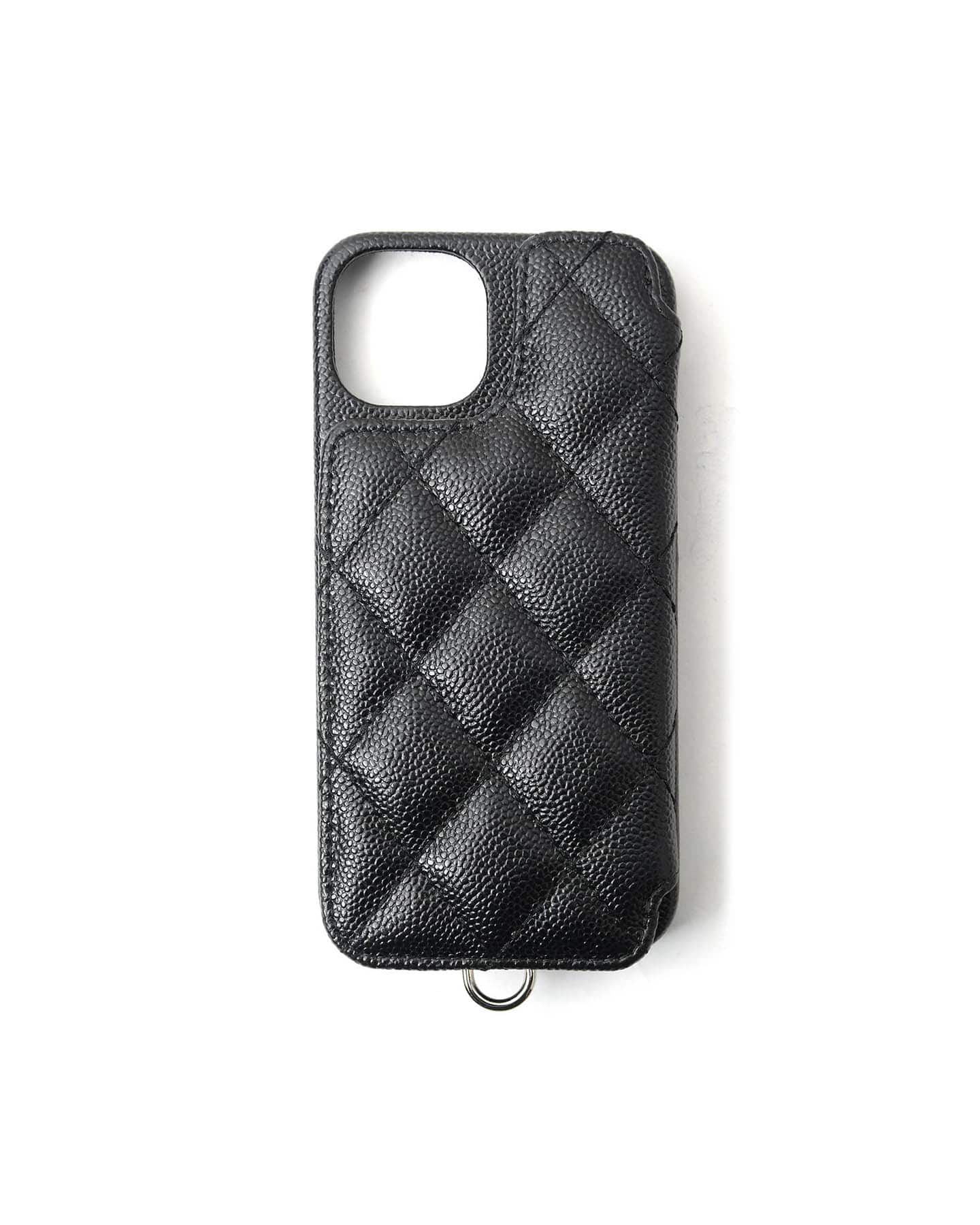 DEMIURVO LEATHER QUILTING PHONE CASE for iPhone - SOPH.
