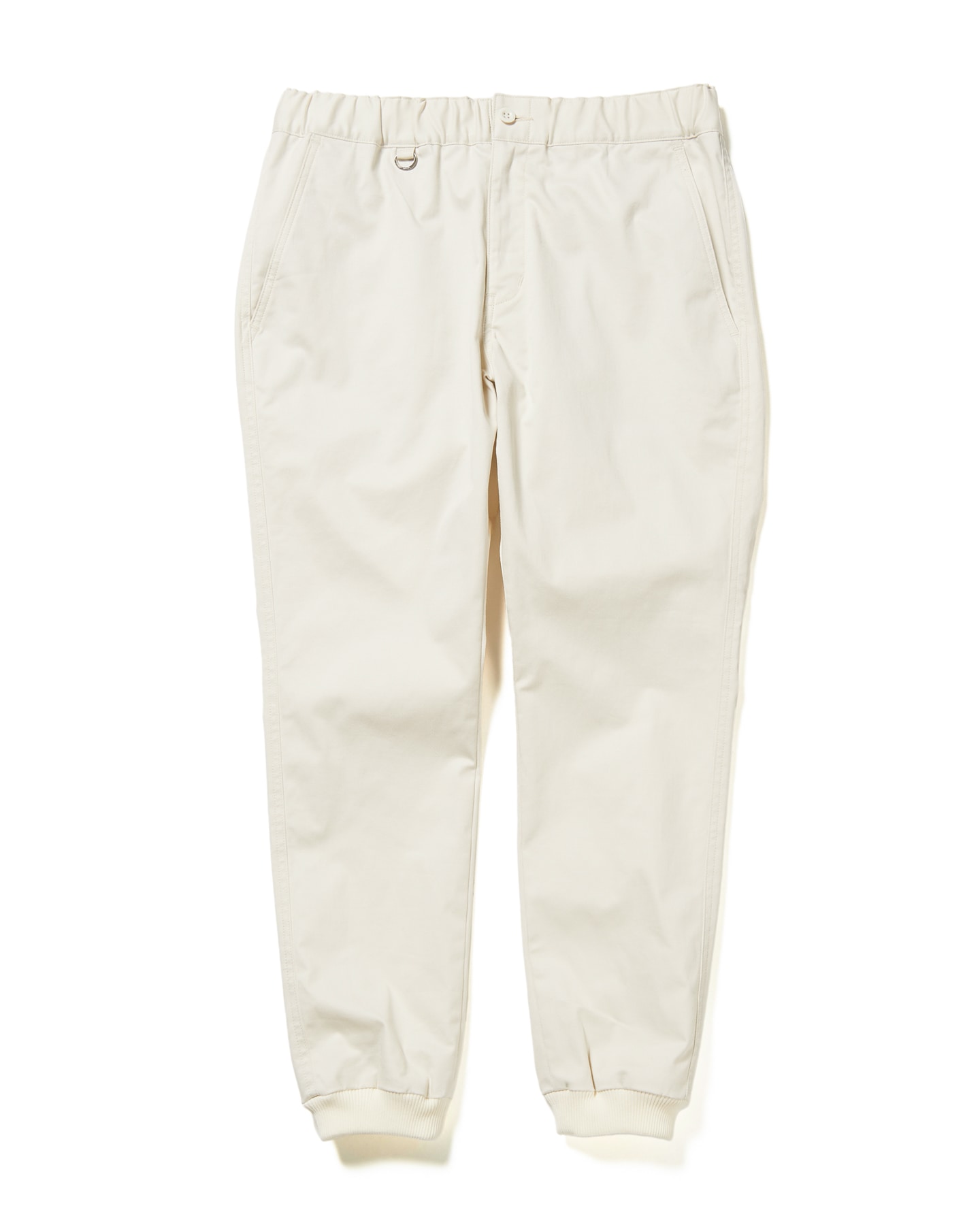 SOPH. | SLIM FIT RIBBED PANTS(M OFF WHITE):