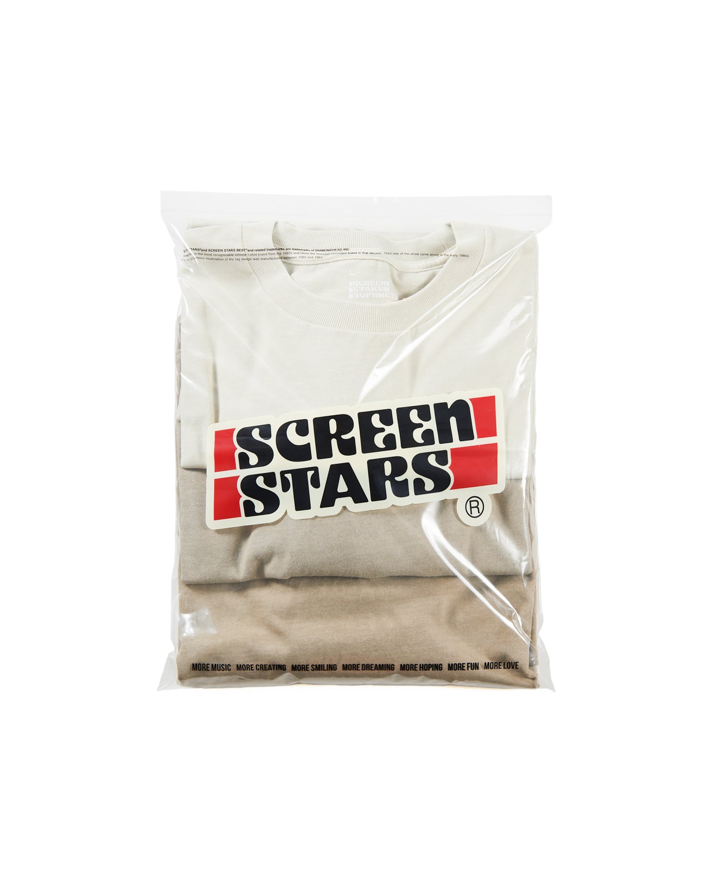 SOPH. | SCREEN STARS 3PACK TEE(XL BEIGE):