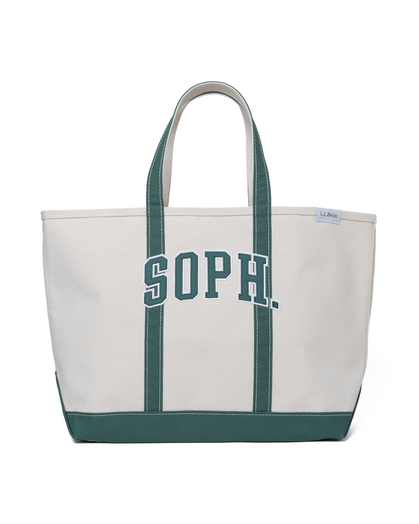 SOPH. | L.L.Bean BOAT AND TOTE, OPEN-TOP : LARGE(FREE GREEN):