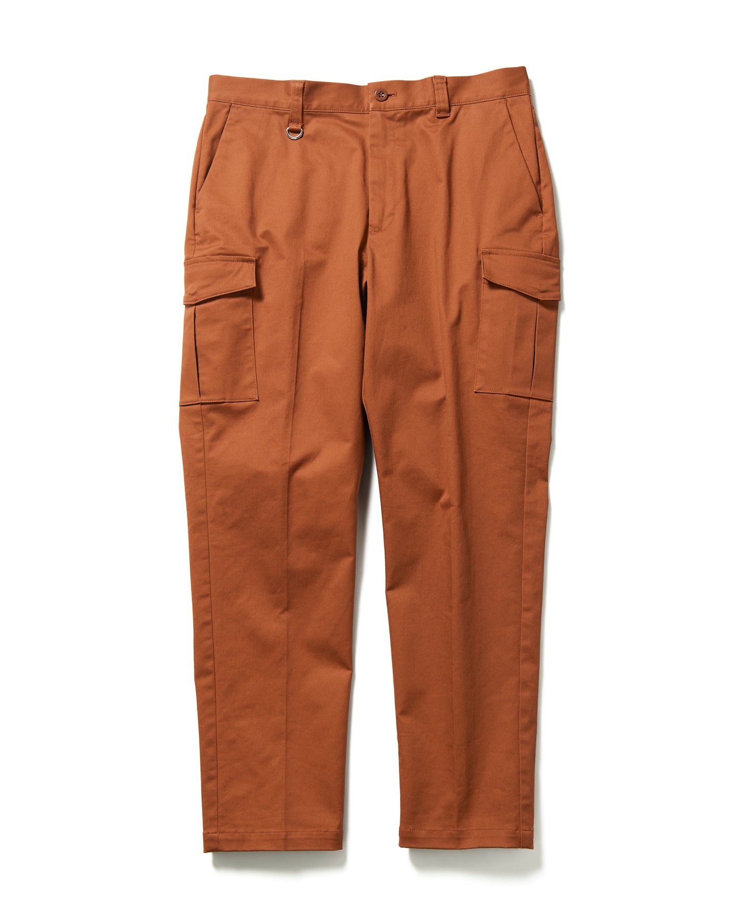 SOPH. | SLIM FIT CARGO SLACKS(M LIGHT BROWN):