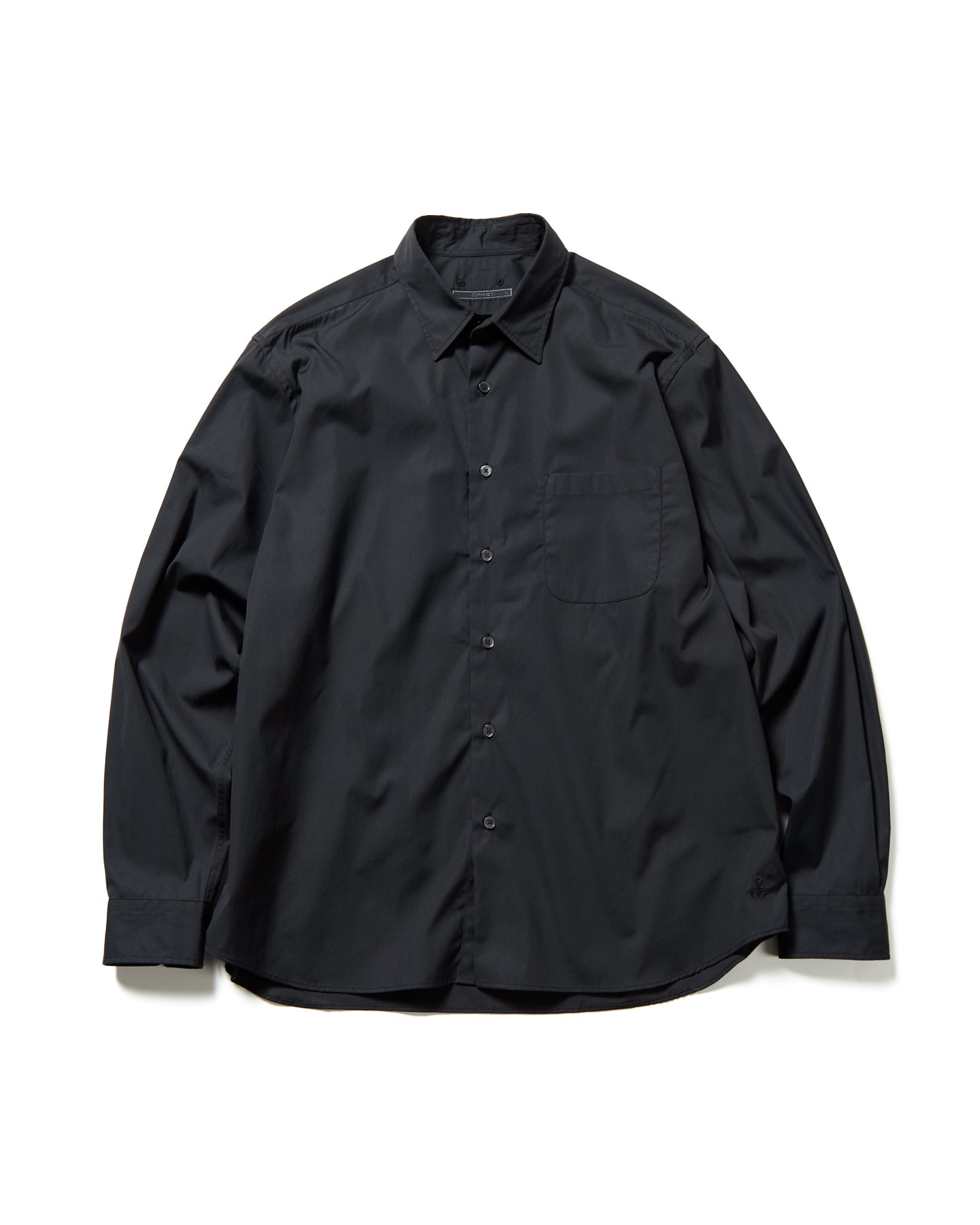 SOPH. | REGULAR COLLAR SHIRT(M BLACK):