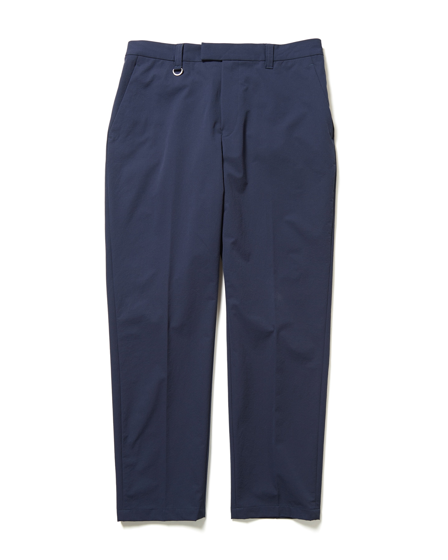 SOPH. | 4WAY STRETCH SHIRRING SLIM FIT SLACKS(M NAVY):