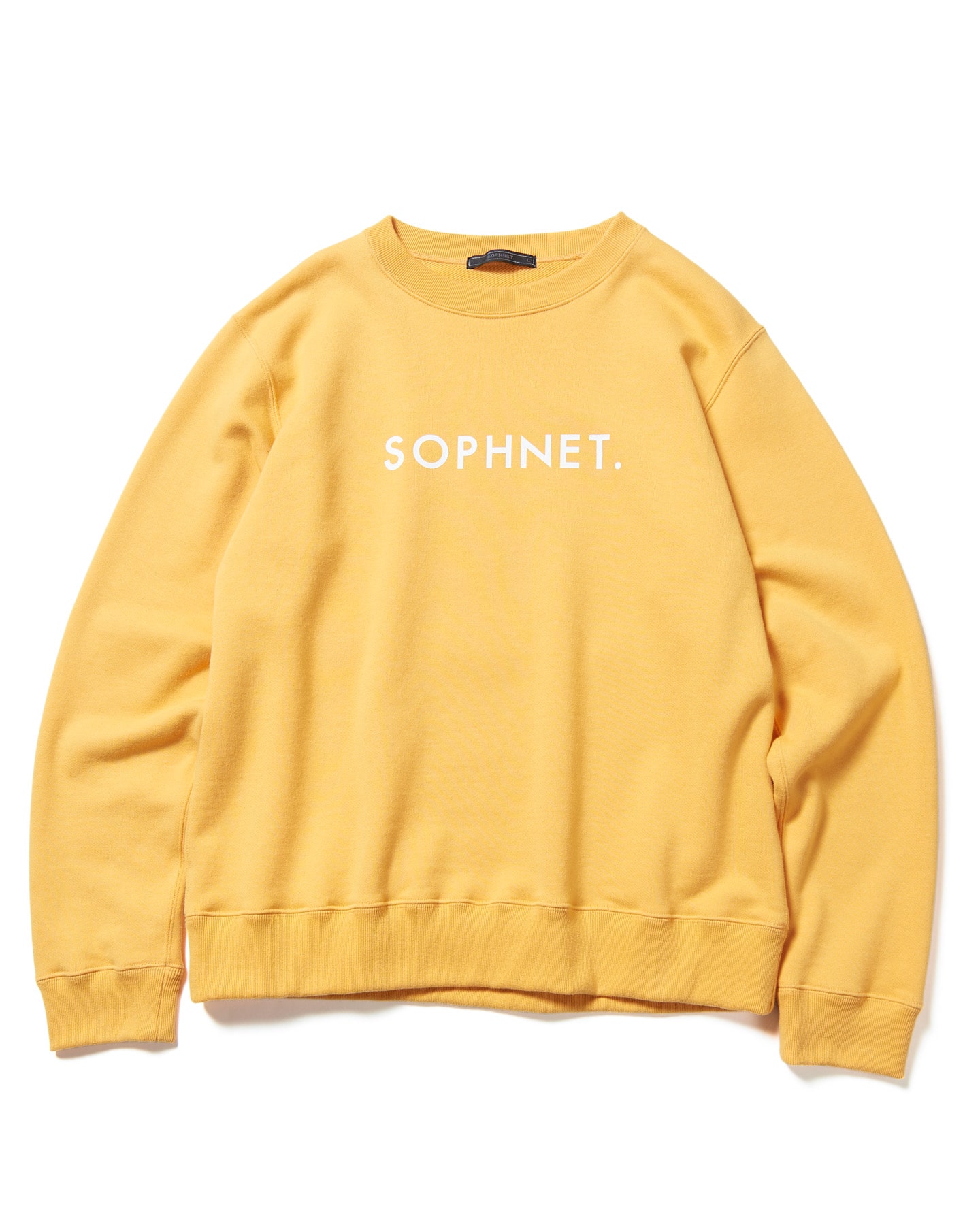 SOPH. | SOPHNET. LOGO CREWNECK SWEAT(M ORANGE):