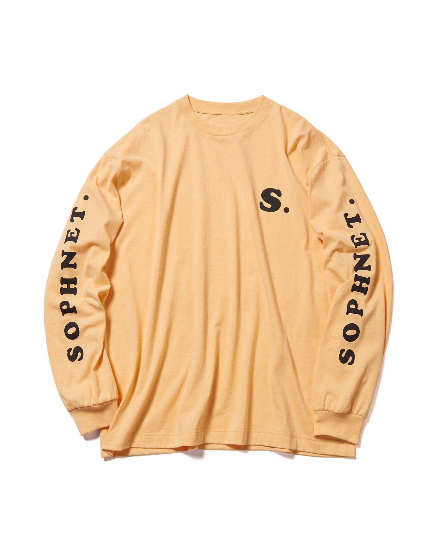 SOPH. | S. L/S BAGGY TEE(M YELLOW):