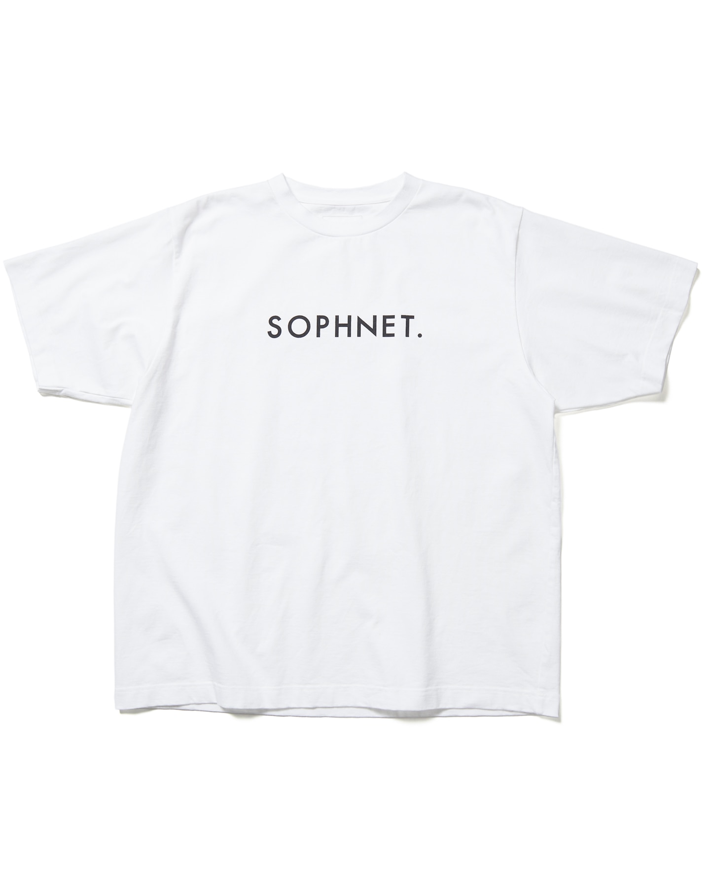 SOPH. | SOPHNET. LOGO WIDE TEE(M WHITE):