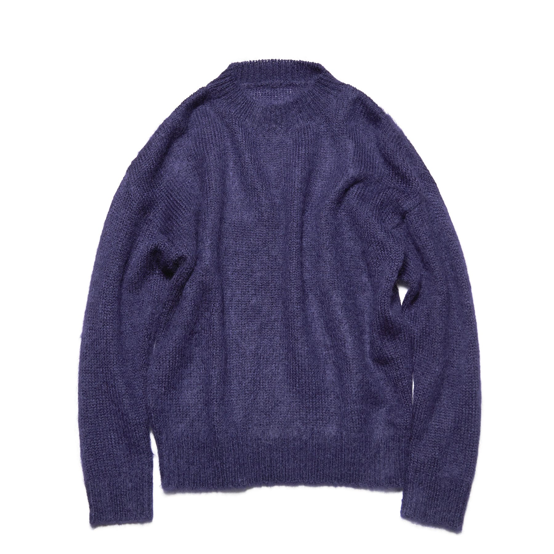 SOPH. | MOHAIR CREWNECK KNIT(3 PURPLE):