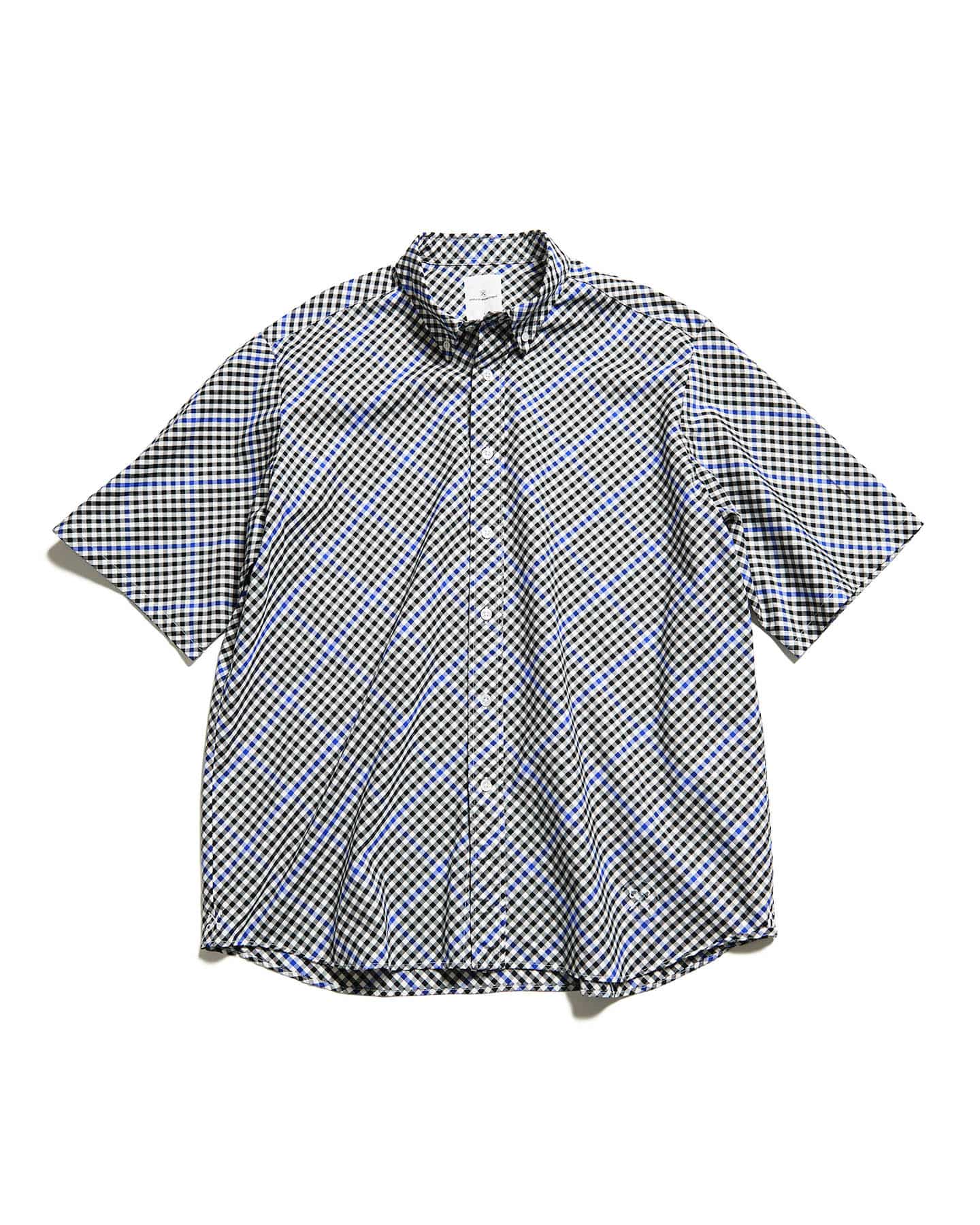 SOPH. | GUNCLUB CHECK S/S BIG B.D SHIRT(2 BLACK):