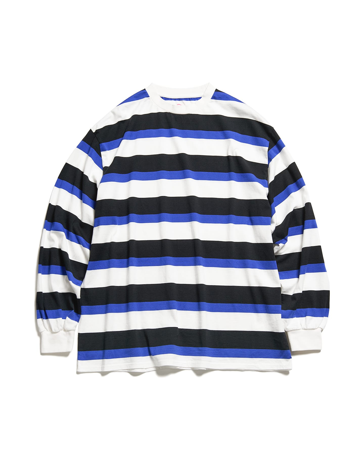 未使用 ユニフォームエクスペリメント BORDER L/S BAGGY TEE-