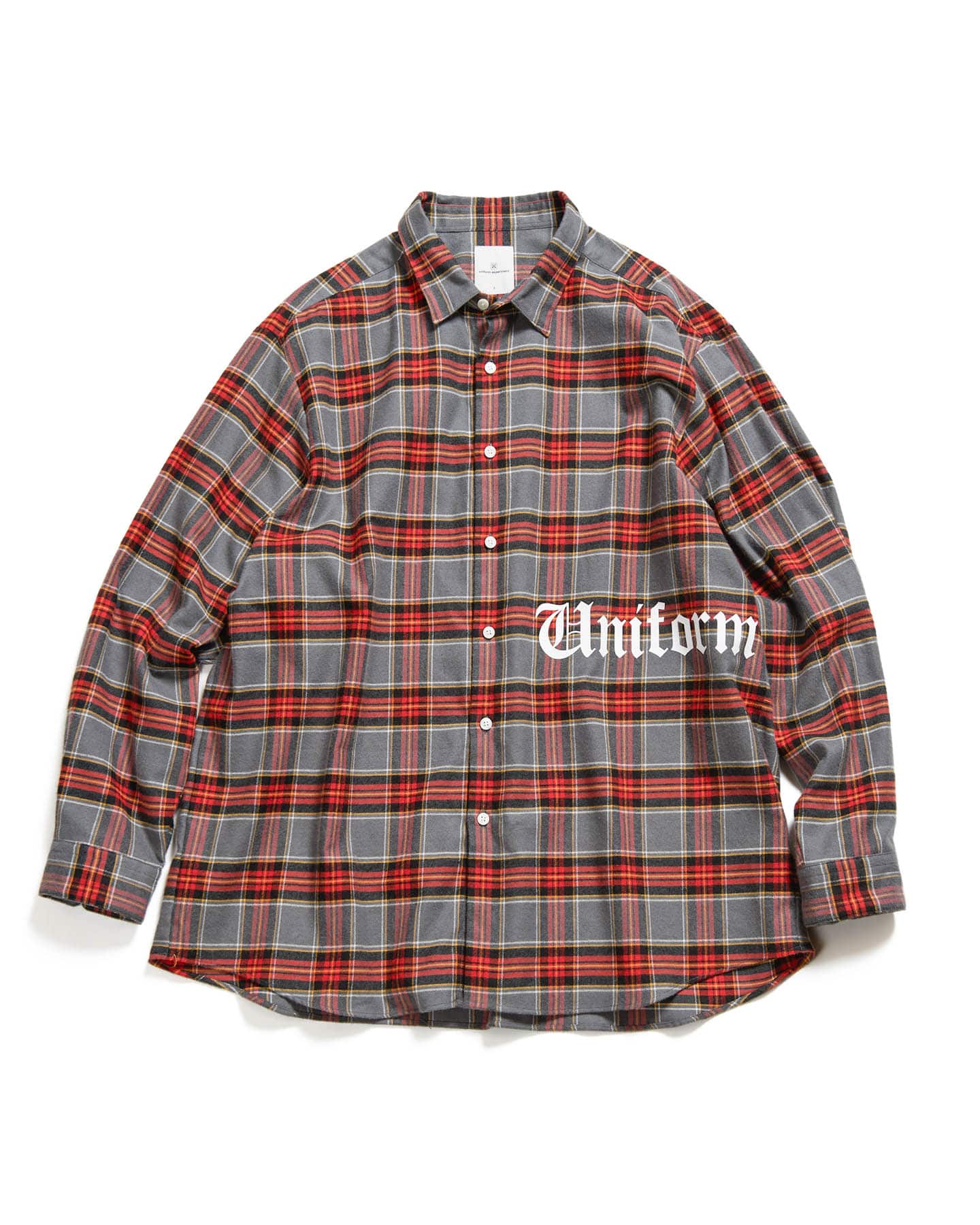 ballaholic 】Logo Flannel Check Shirtシャツ - www