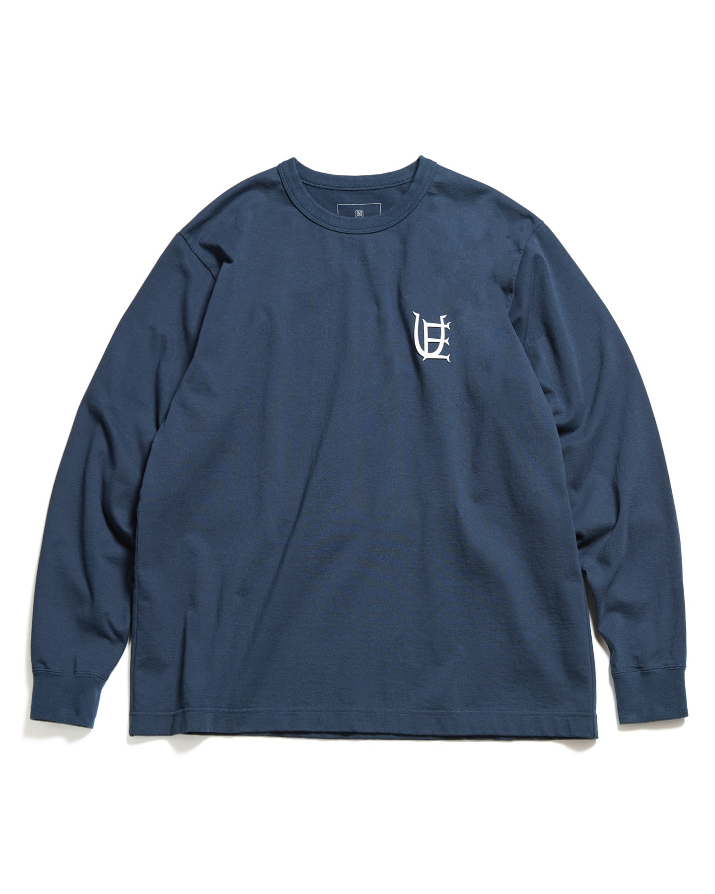 SOPH. | AUTHENTIC LOGO L/S WIDE TEE(2 NAVY):
