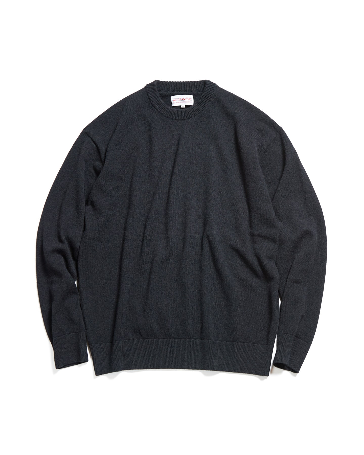 SOPH. | INSANE CREWNECK KNIT(2 BLACK (TEDDY)):