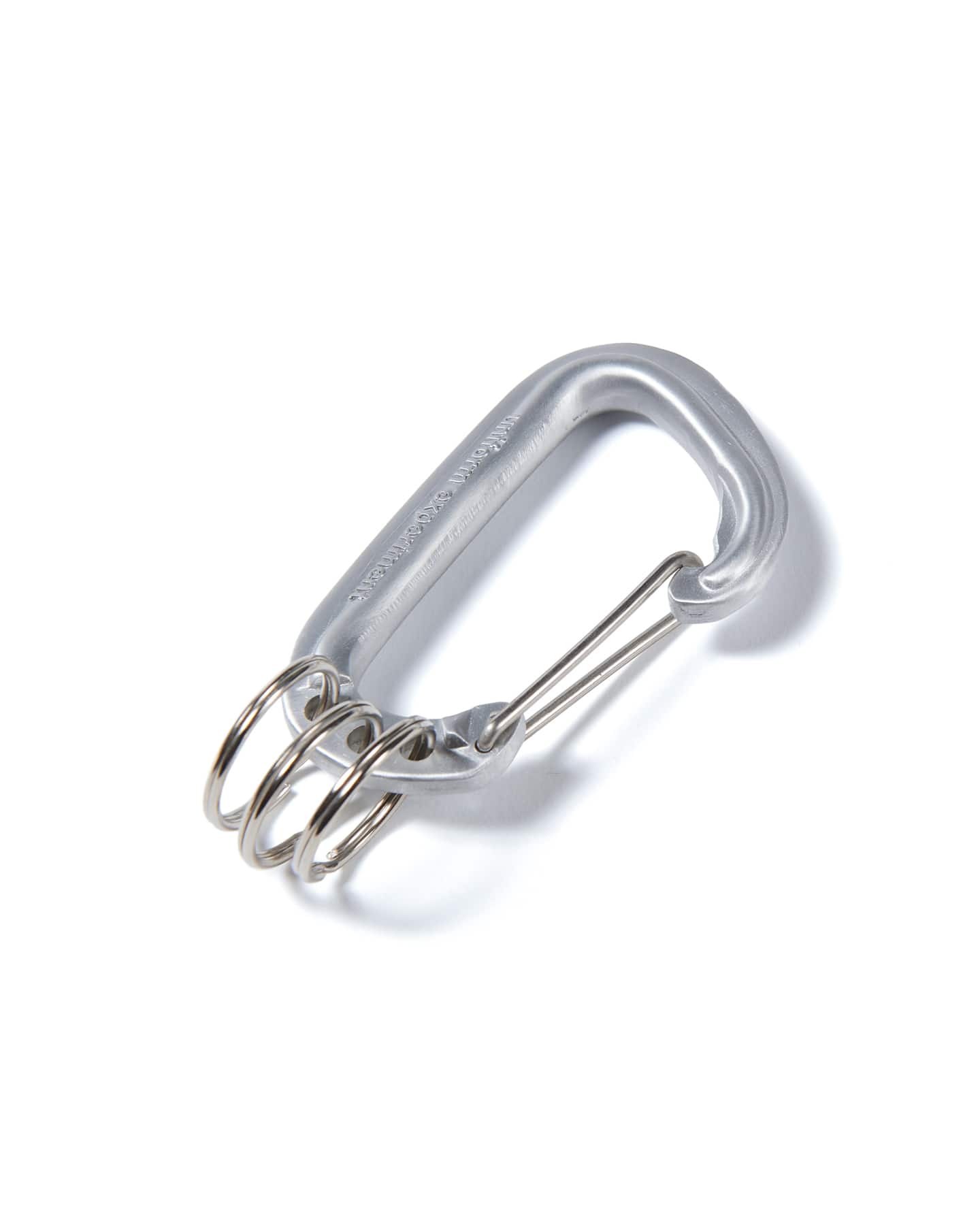 SOPH. | ALUMINIUM CARABINER(FREE SLVER):