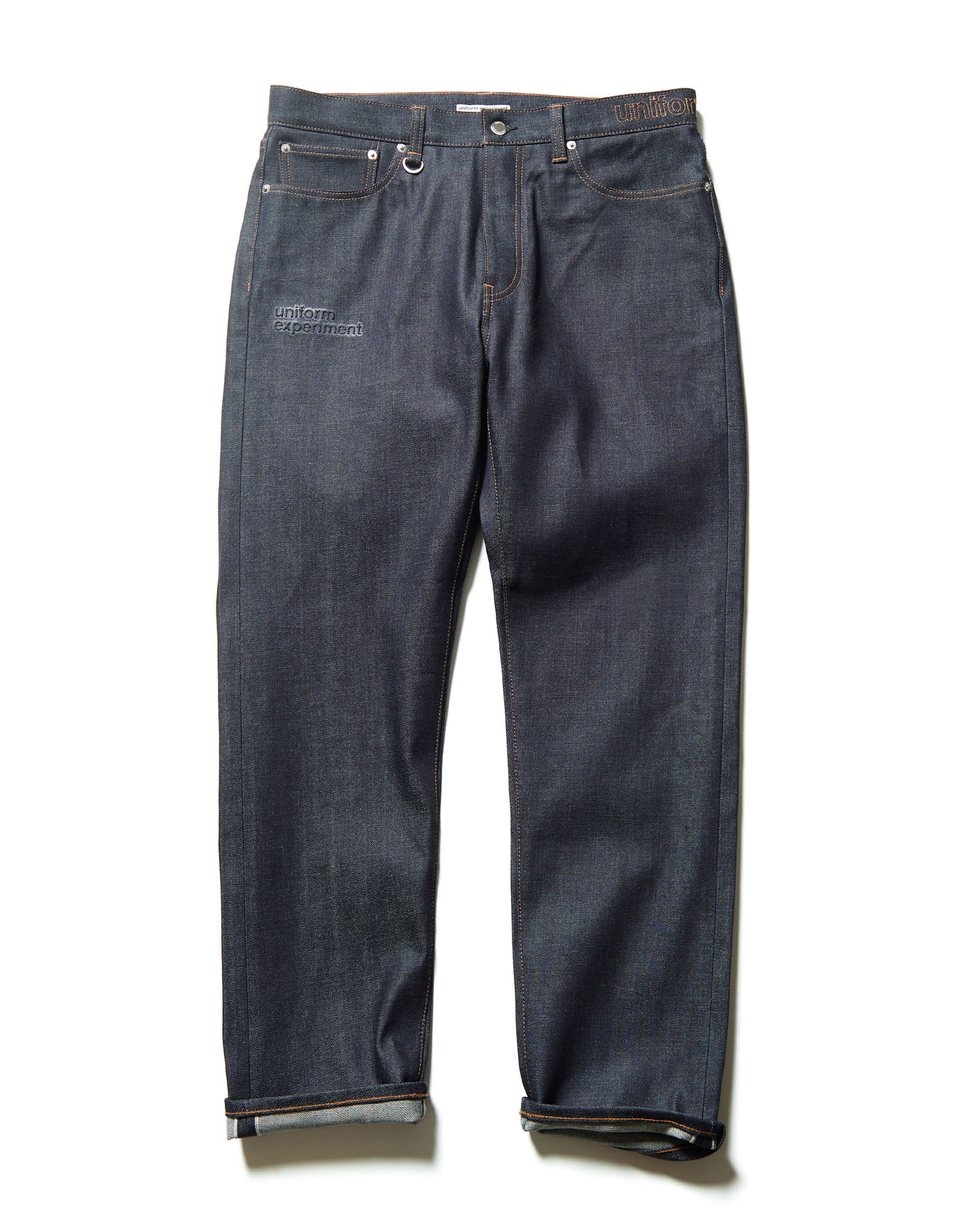 SOPH. | RIGID STRETCH DENIM TAPERED PANTS(2 INDIGO):