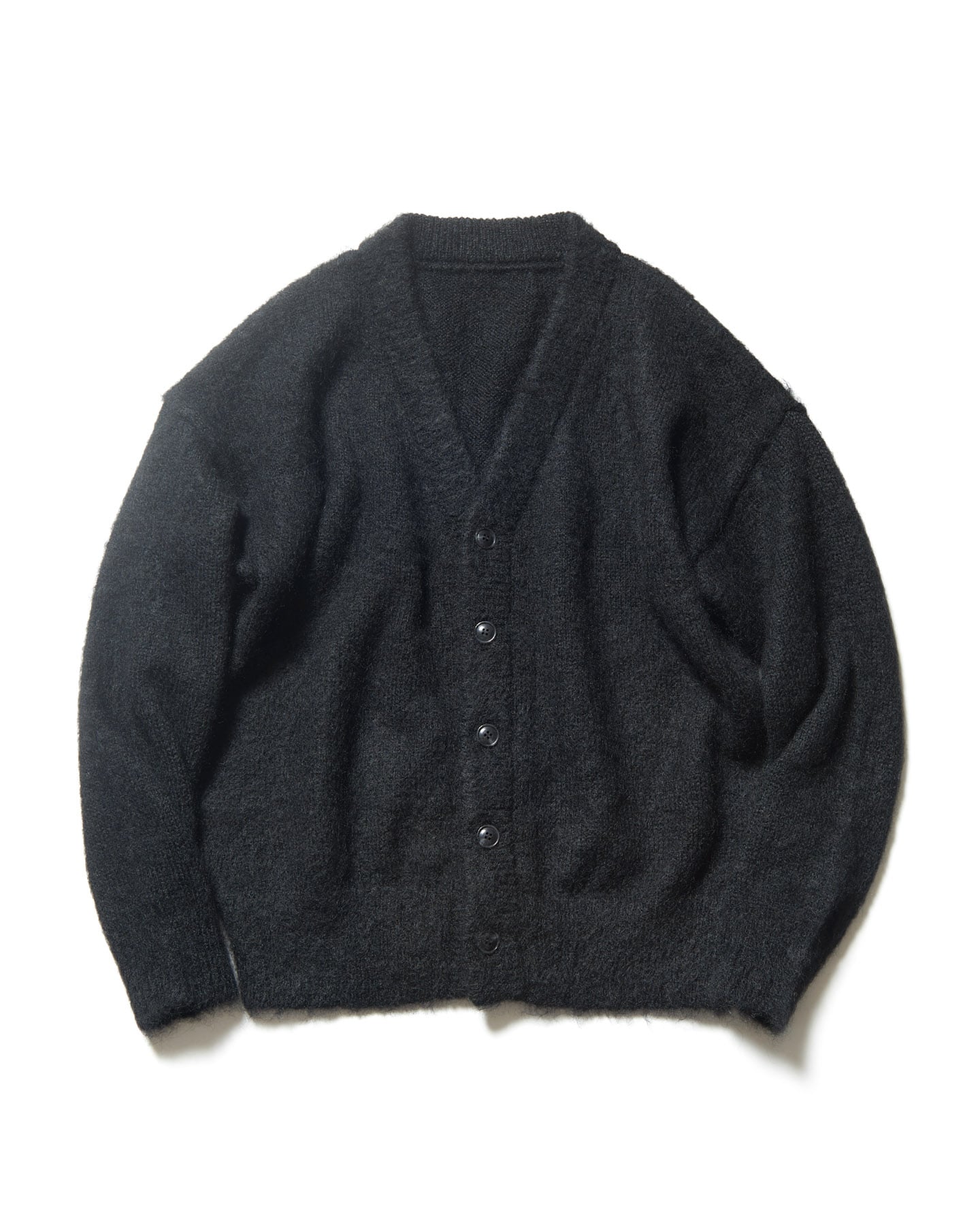 SOPH. | BRUSHED CARDIGAN(2 BLACK):