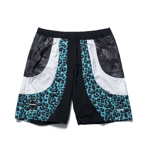 SOPH. | MULTI PATTERN SHORTS(M BLACK):