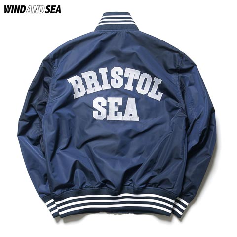 F.C.Real Bristol WIND AND SEA NAVY M