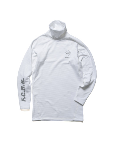 SOPH. | WINDPROOF L/S HIGHNECK TOP(M WHITE):