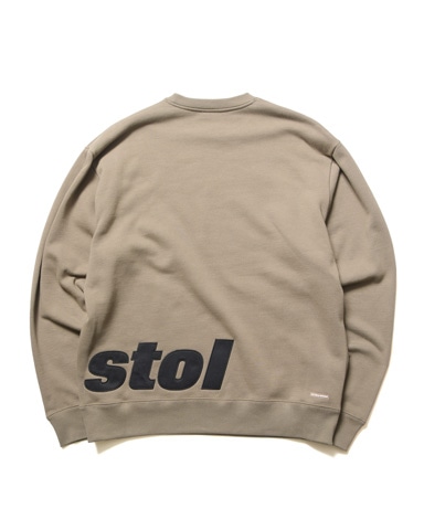 SOPH. | SIDE LOGO CREWNECK SWEAT(M BLACK):